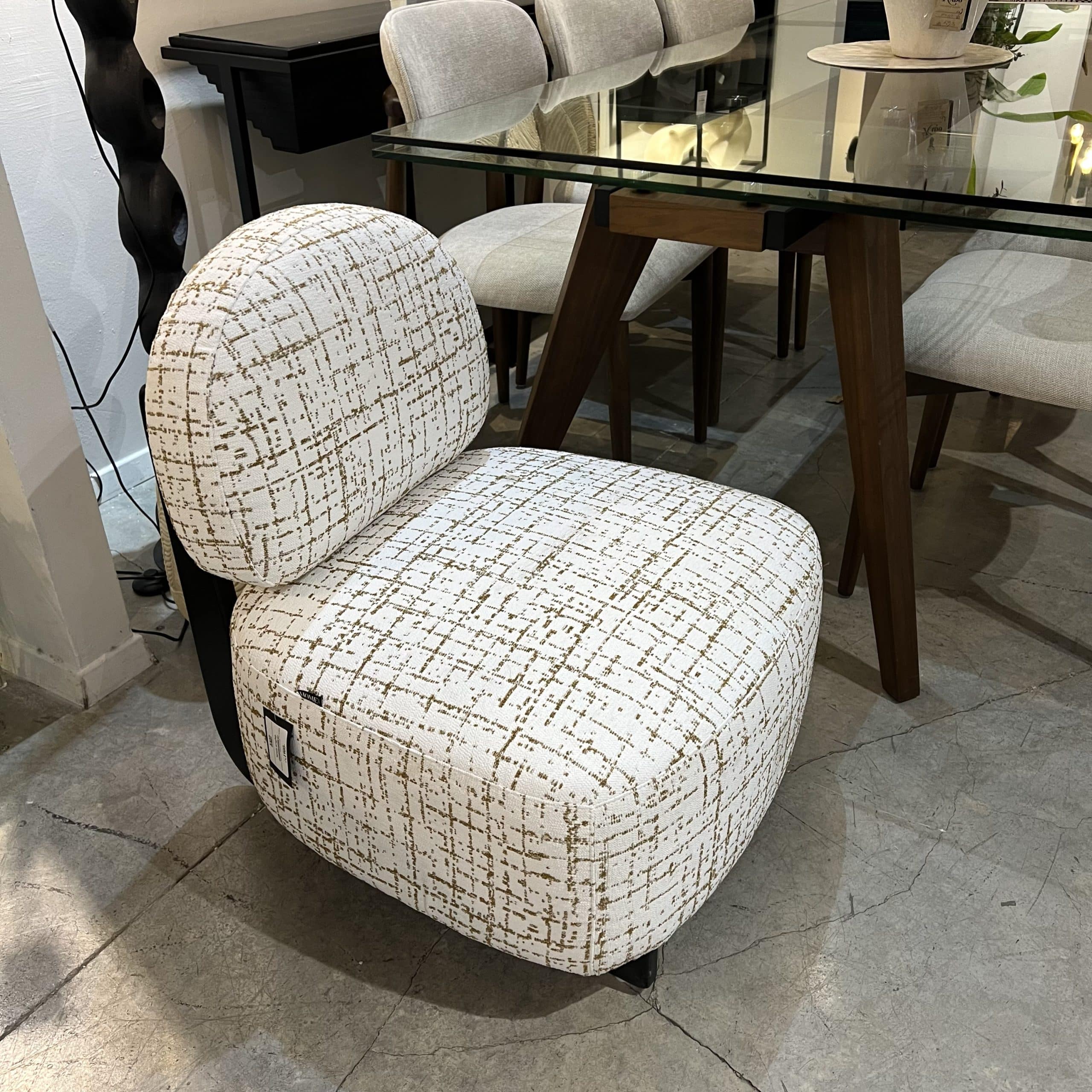 כורסא מעוצבת ניוד גריד שמנת גולד דגם סופיטל - חיסול!! כורסא מעוצבת ניוד גריד שמנת גולד דגם סופיטל - חיסול!!