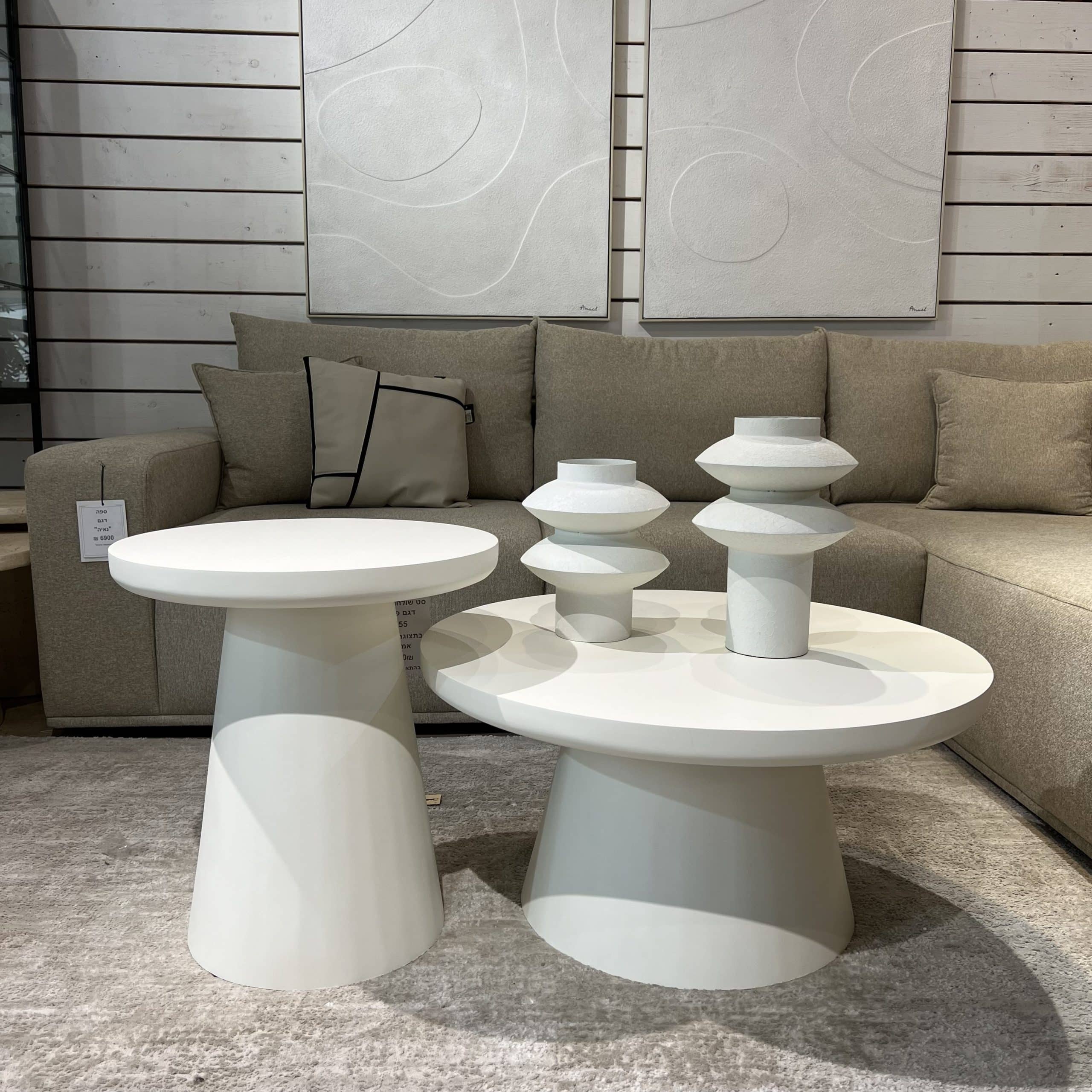 סט שולחנות סלון דגם פטרה סט שולחנות סלון דגם פטרה