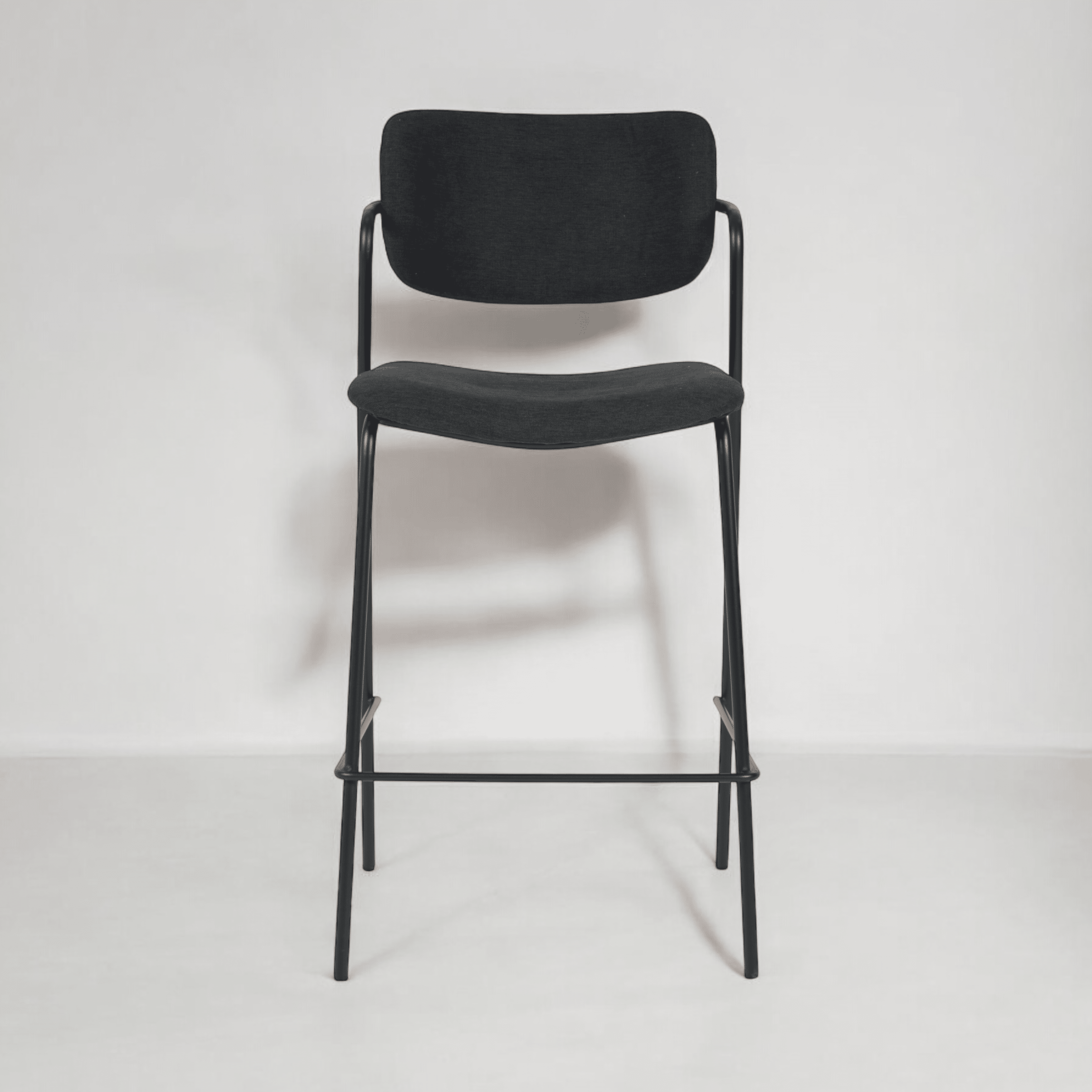 כיסא בר דגם לוסיאן בד אריג שחור אפור - SALE אחרונים במלאי! כיסא בר דגם לוסיאן בד אריג שחור אפור - SALE אחרונים במלאי!