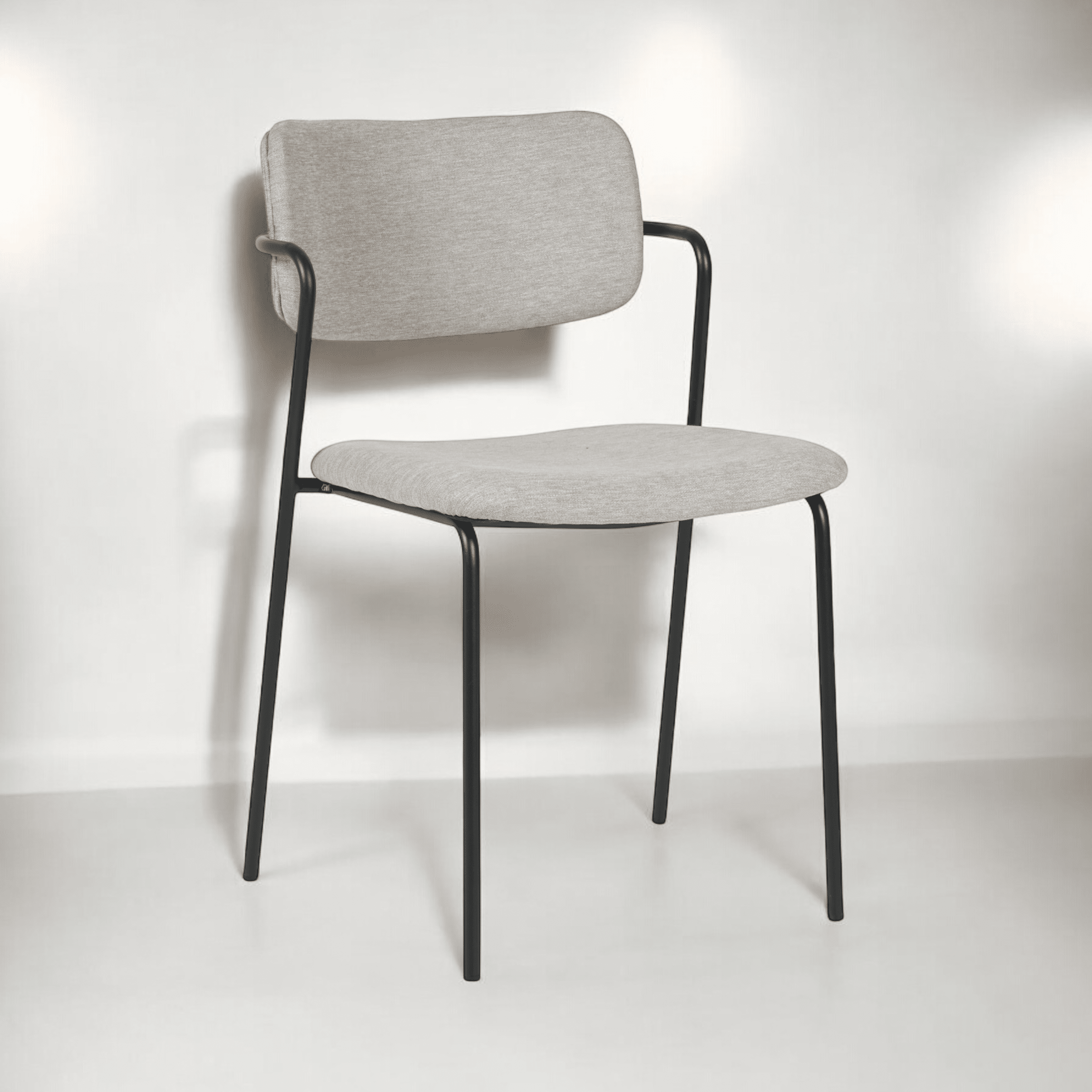 כיסא דגם לוסיאן בד אריג אפור- SALE כיסא דגם לוסיאן בד אריג אפור- SALE