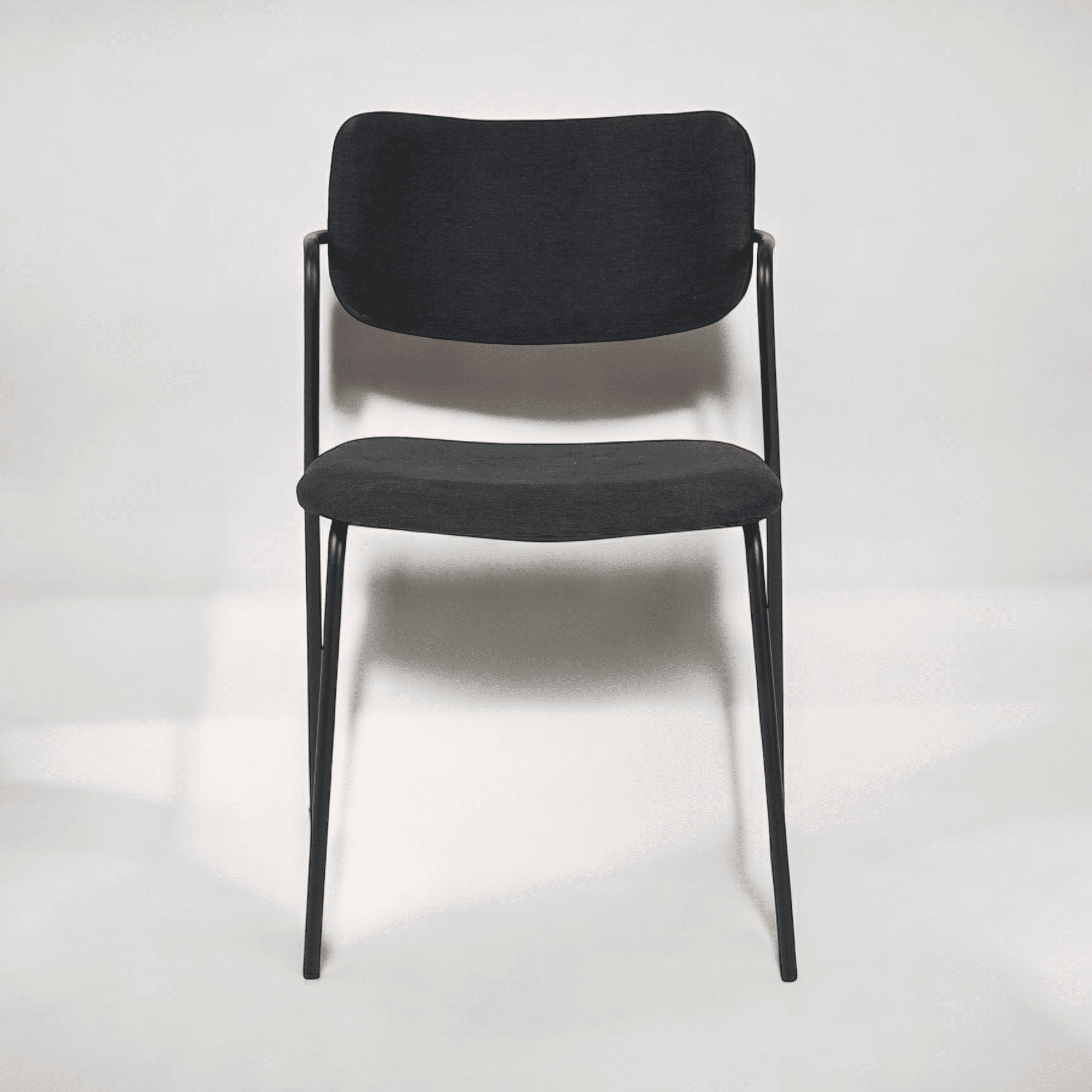 כיסא דגם לוסיאן בד אריג שחור אפור - SALE כיסא דגם לוסיאן בד אריג שחור אפור - SALE