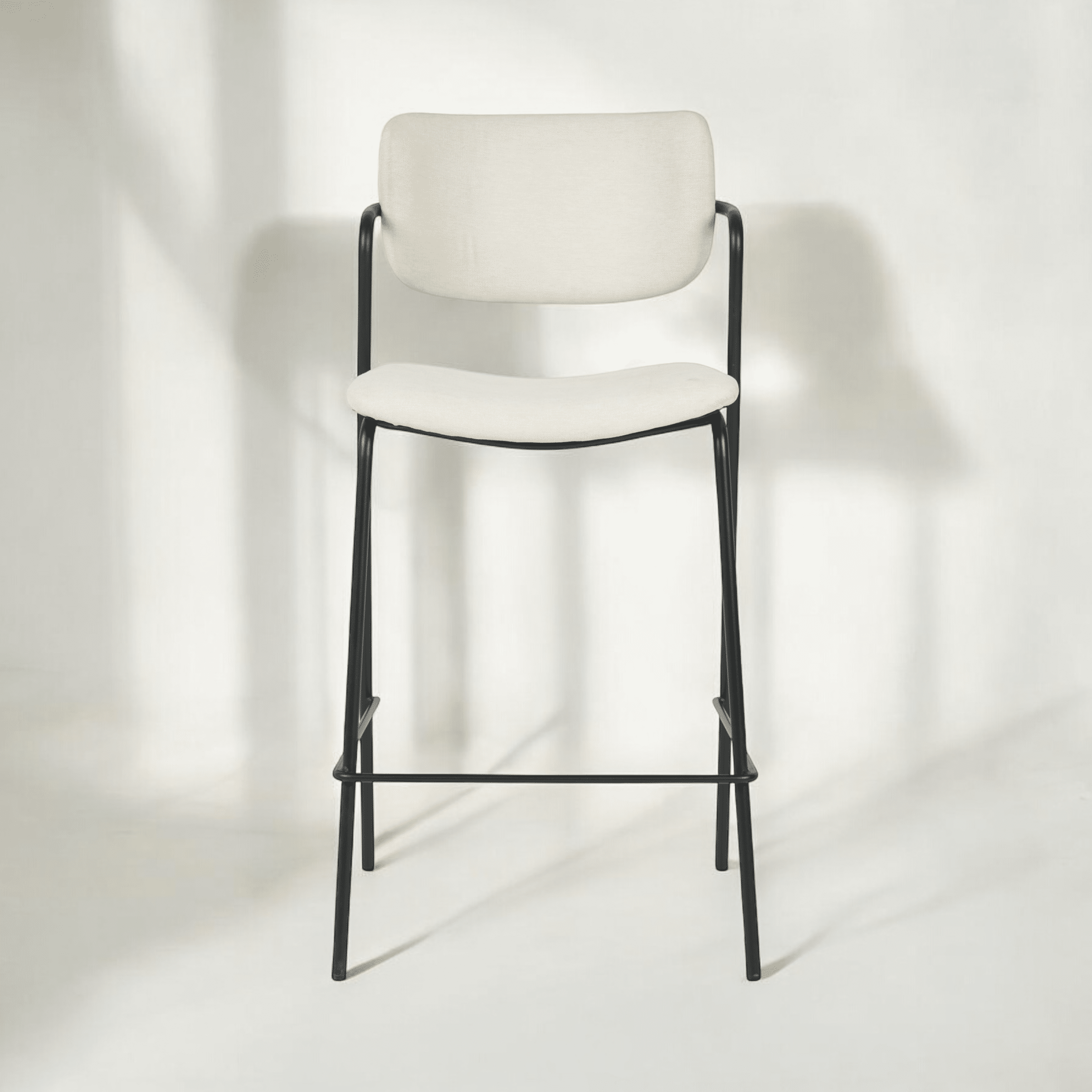 כיסא בר דגם לוסיאן בד אריג שמנת  - 3 יחידות אחרונות במלאי! כיסא בר דגם לוסיאן בד אריג שמנת  - 3 יחידות אחרונות במלאי!