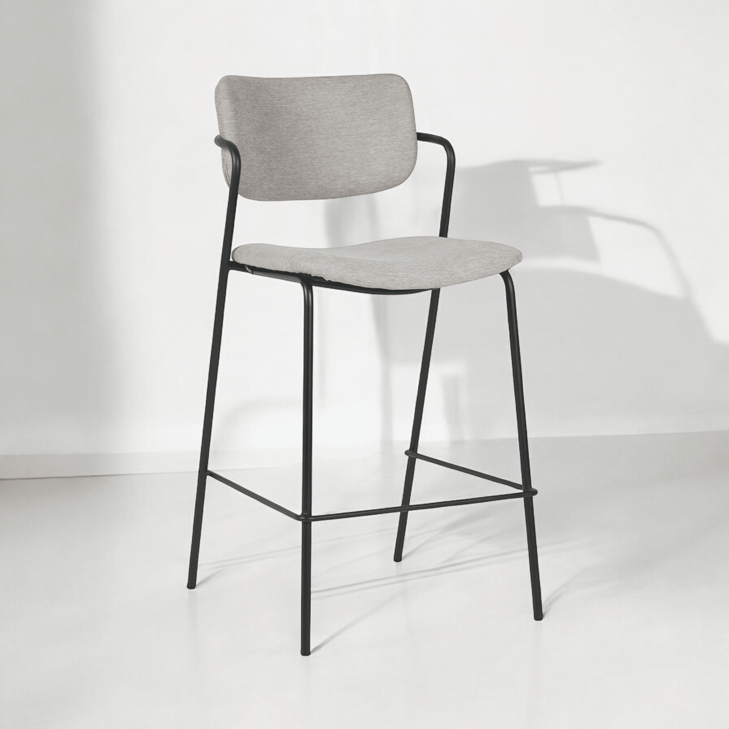 כיסא בר דגם לוסיאן בד אריג אפור - SALE אחרונים במלאי!! כיסא בר דגם לוסיאן בד אריג אפור - SALE אחרונים במלאי!!