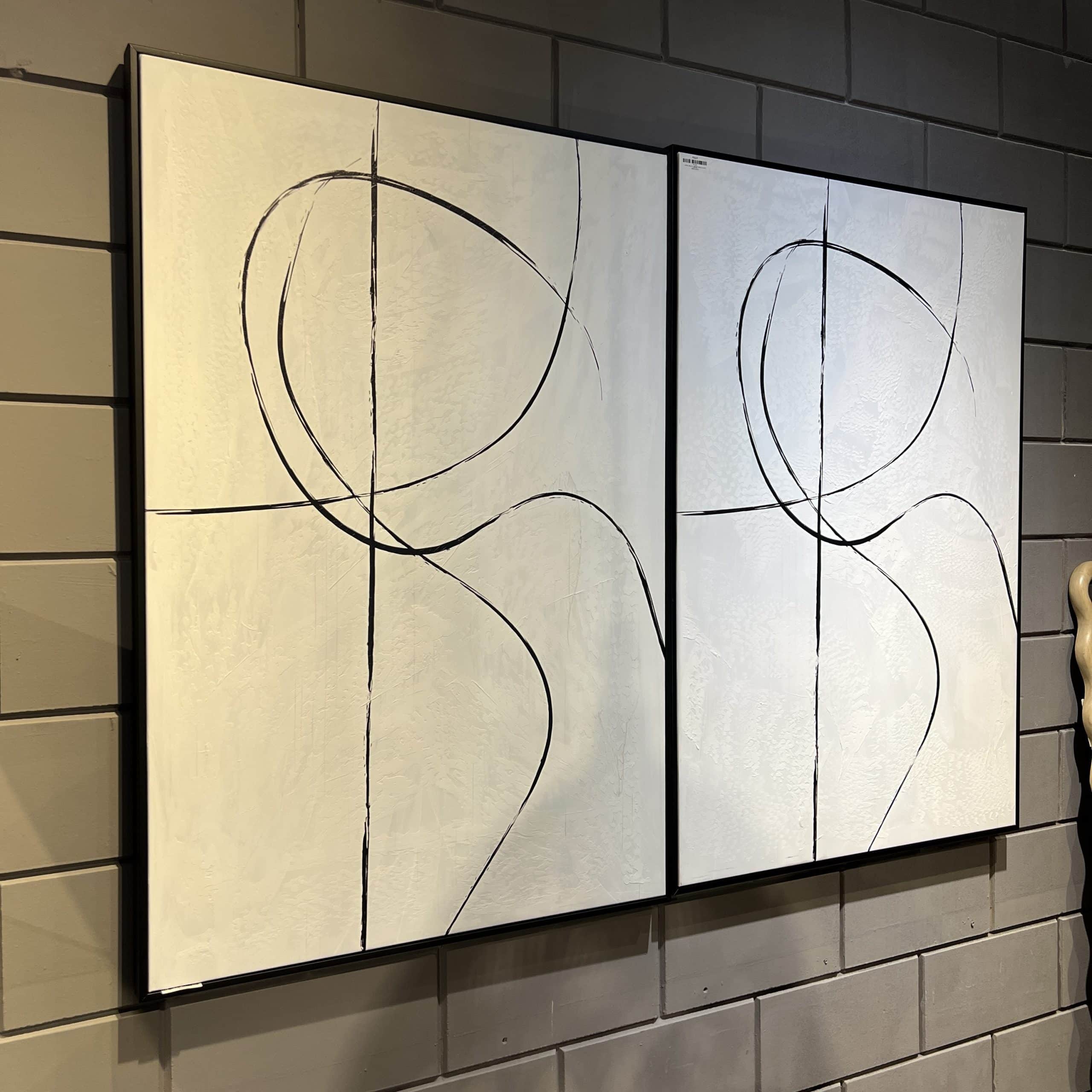 תמונה רקע לבן קווים בשחור 80/120 תמונה רקע לבן קווים בשחור 80/120