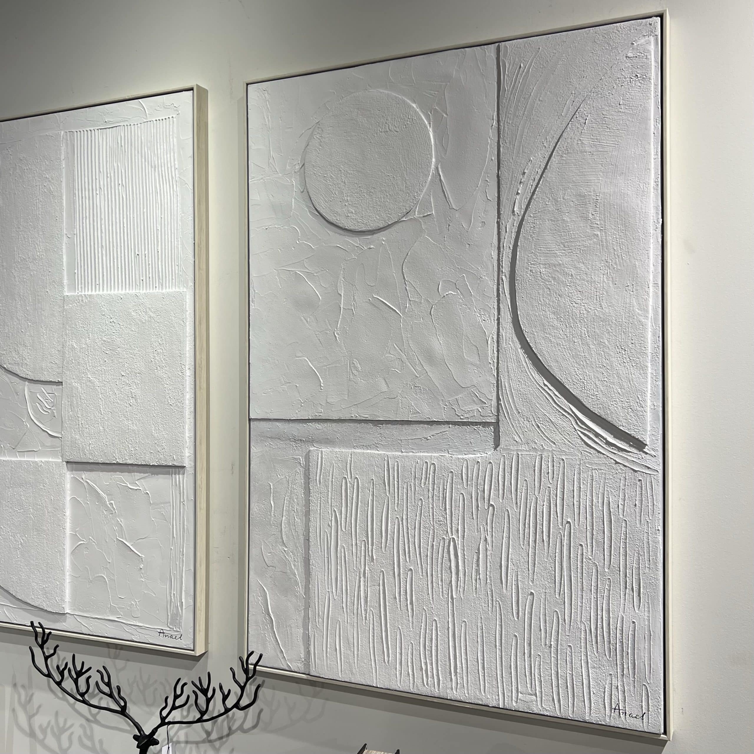 תמונה עבודת יד תבליט לבן דגם אנאל תמונה עבודת יד תבליט לבן דגם אנאל