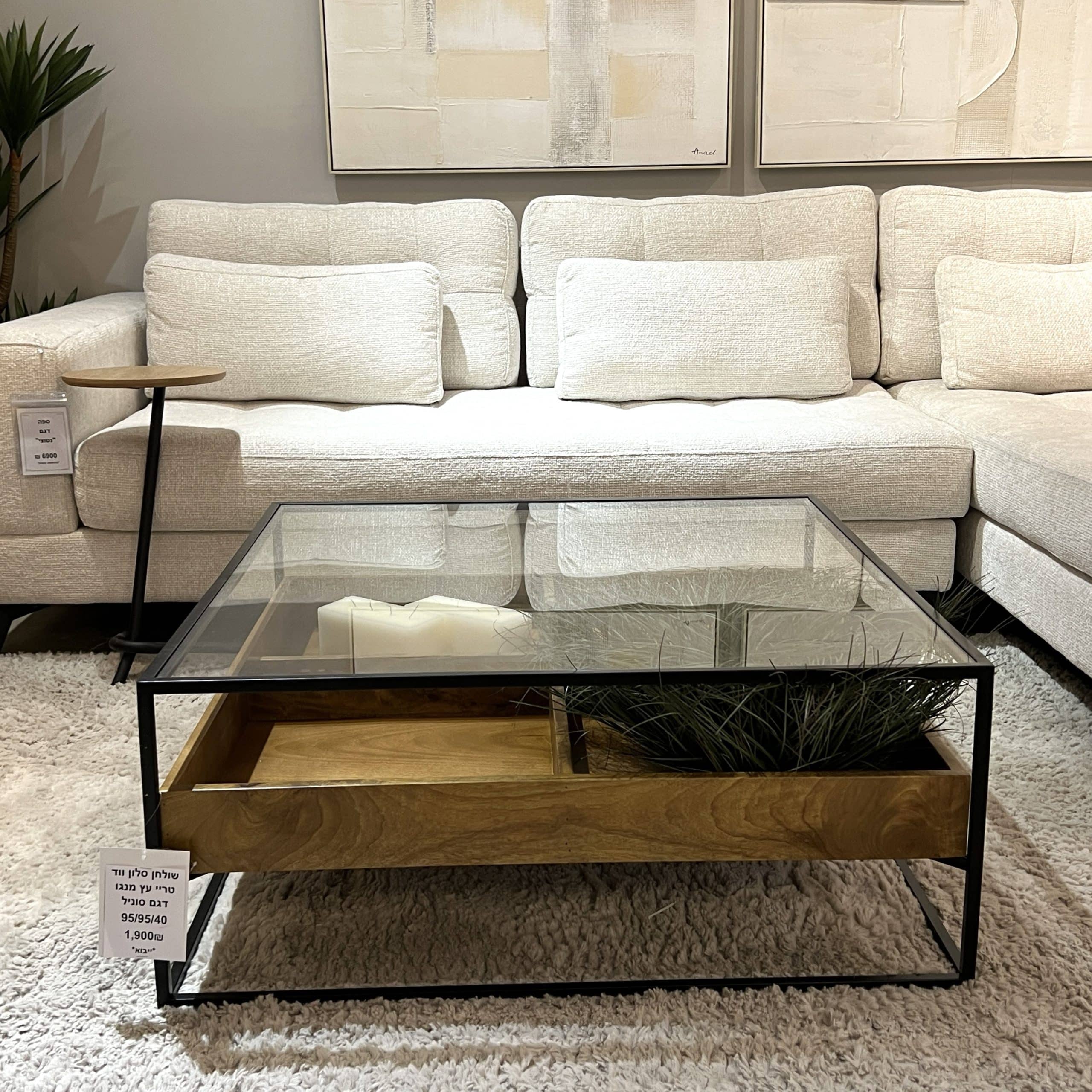 שולחן סלון ווד טרי עץ מנגו דגם סוניל שולחן סלון ווד טרי עץ מנגו דגם סוניל