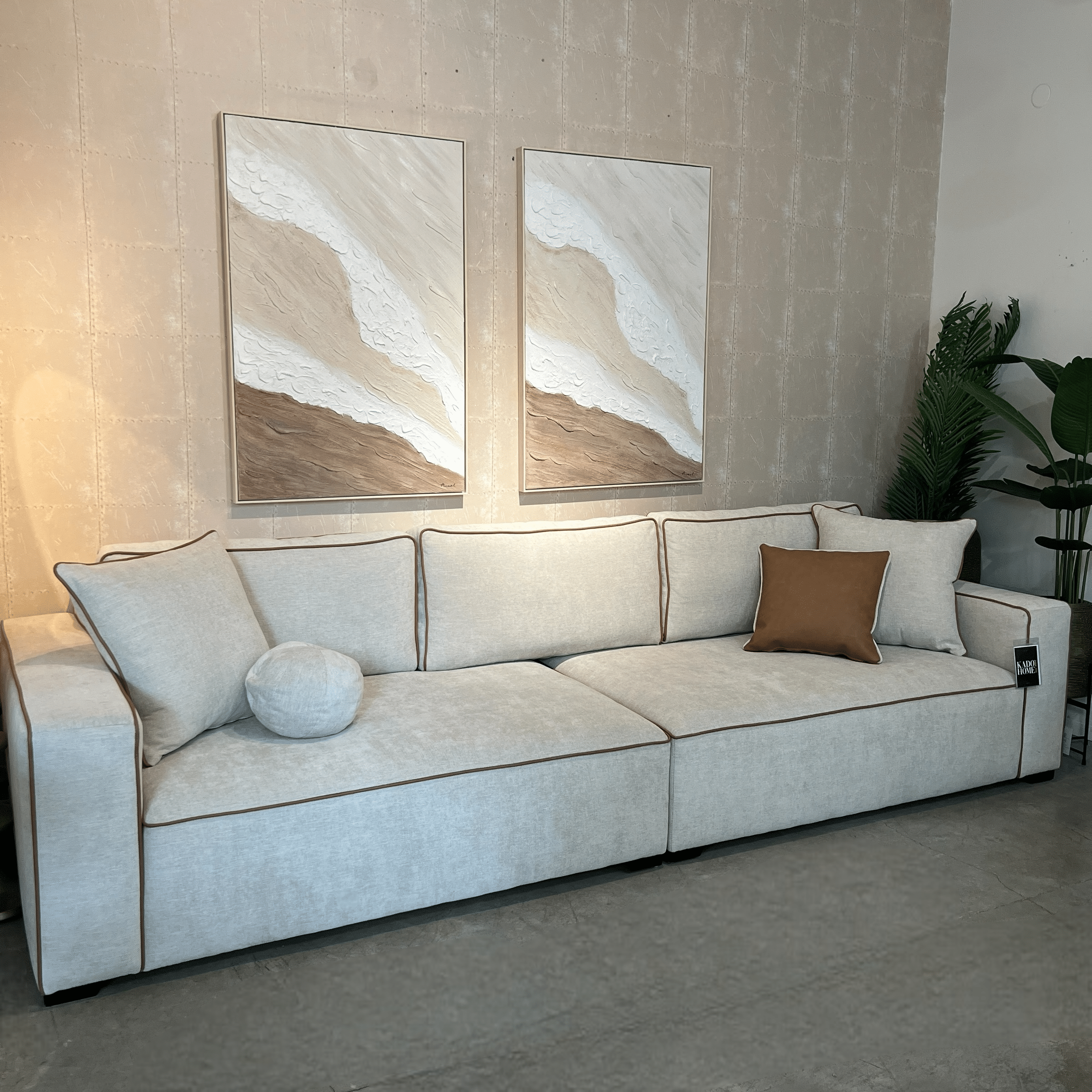 ספה מעוצבת דגם בראון | בעיצוב אישי ספה מעוצבת דגם בראון | בעיצוב אישי