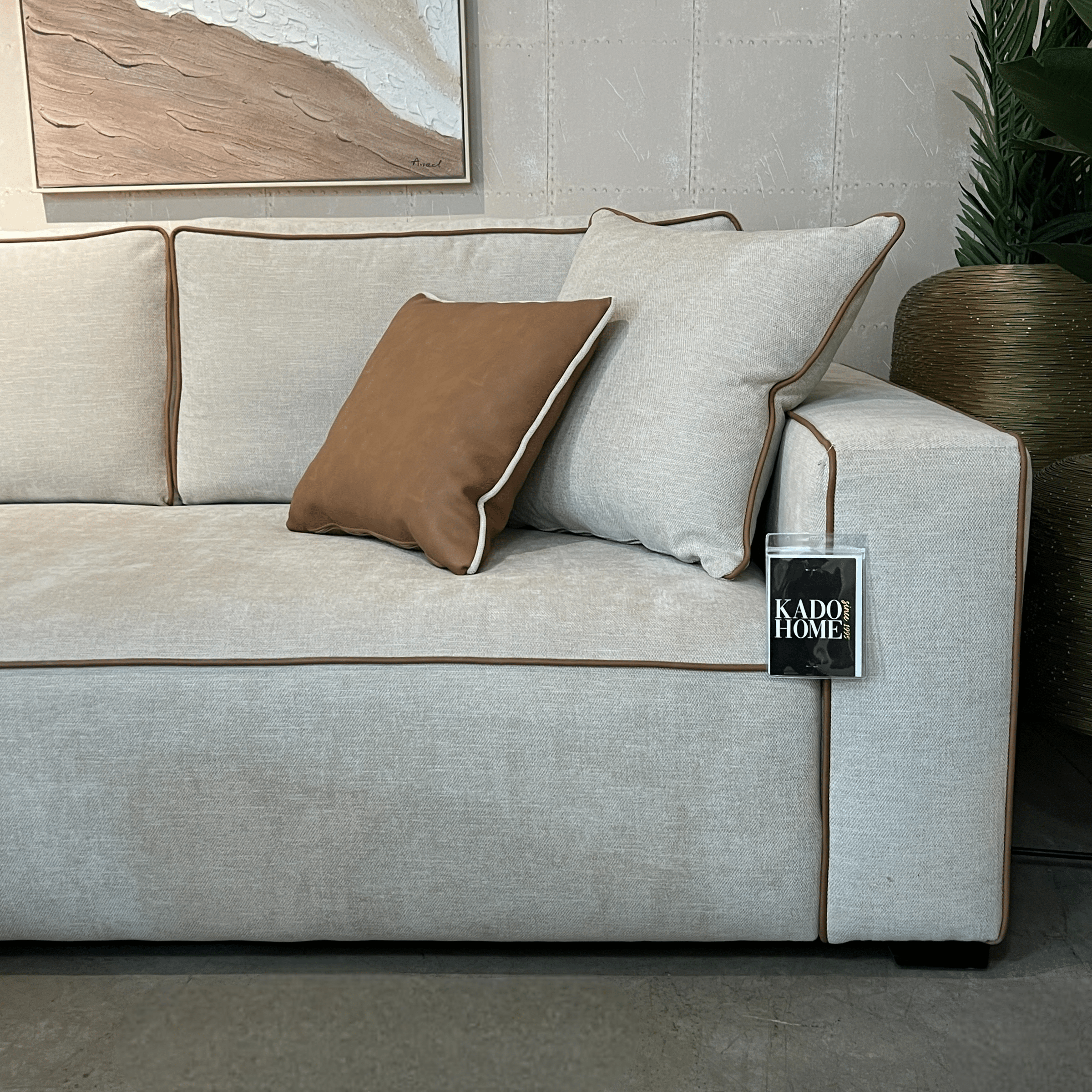 ספה מעוצבת דגם בראון | בעיצוב אישי ספה מעוצבת דגם בראון | בעיצוב אישי