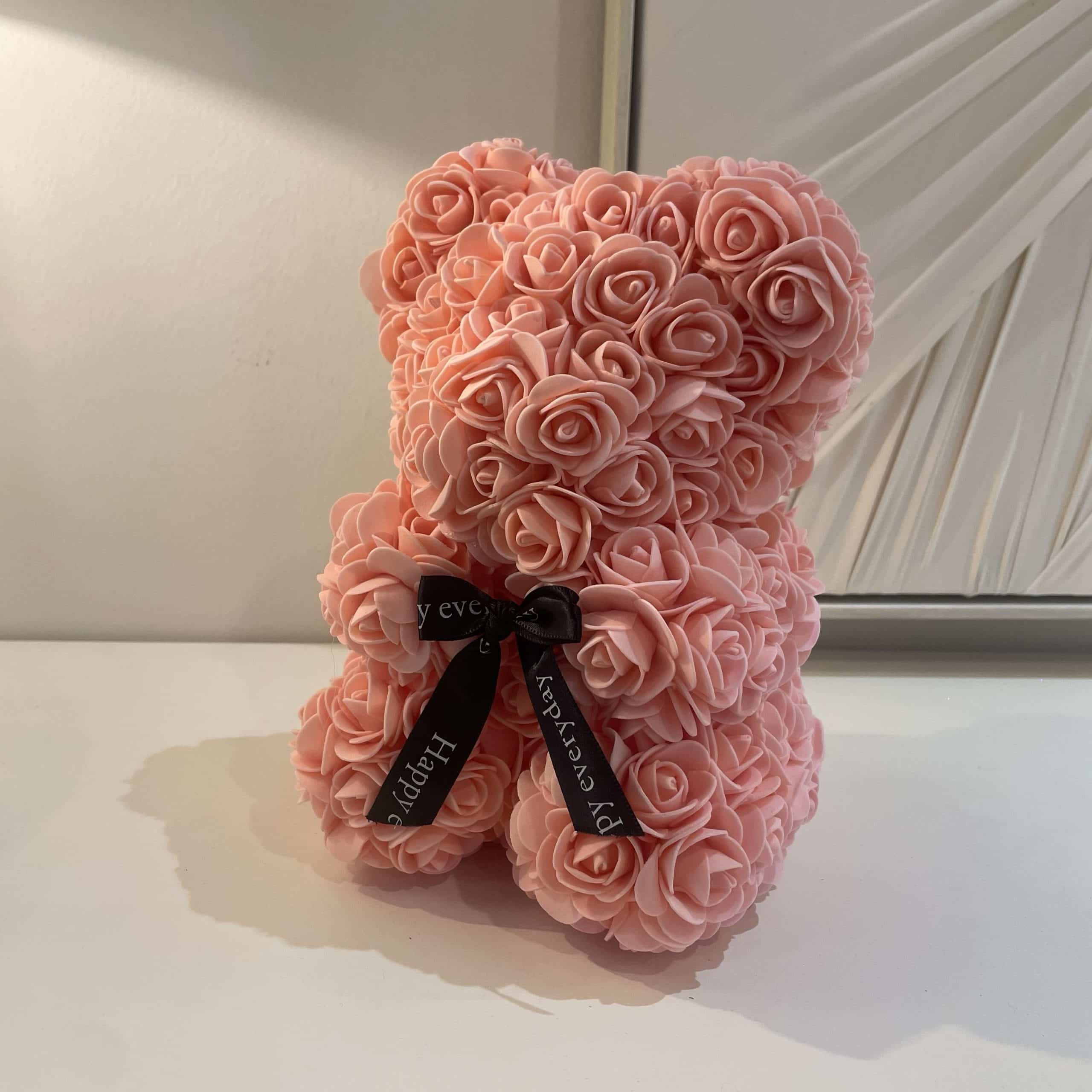 דובי פרחים מעוצב גוון ורוד דובי פרחים מעוצב גוון ורוד