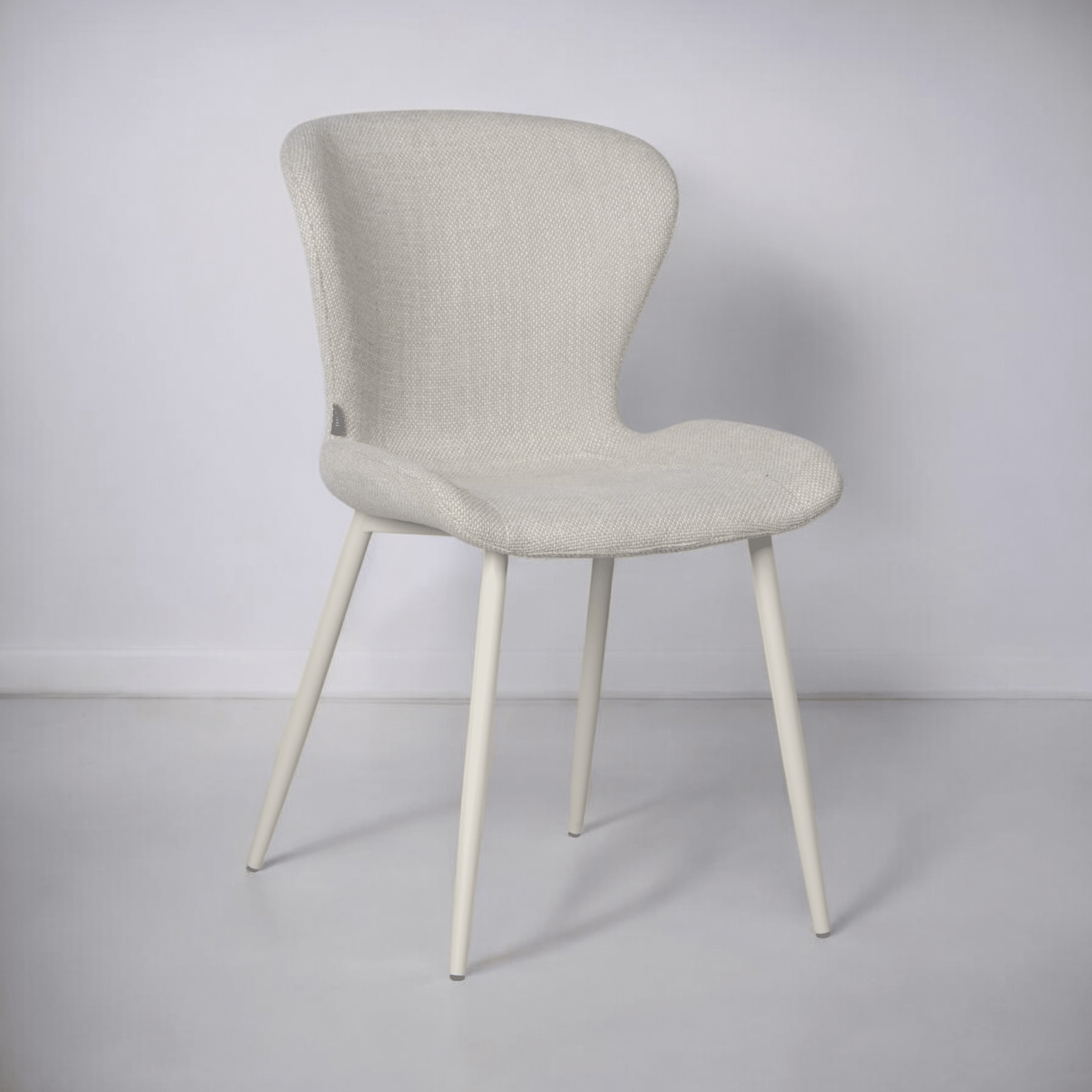 כסא טיפאני אריג שמנת רגל שמנת דגם קליי כסא טיפאני אריג שמנת רגל שמנת דגם קליי