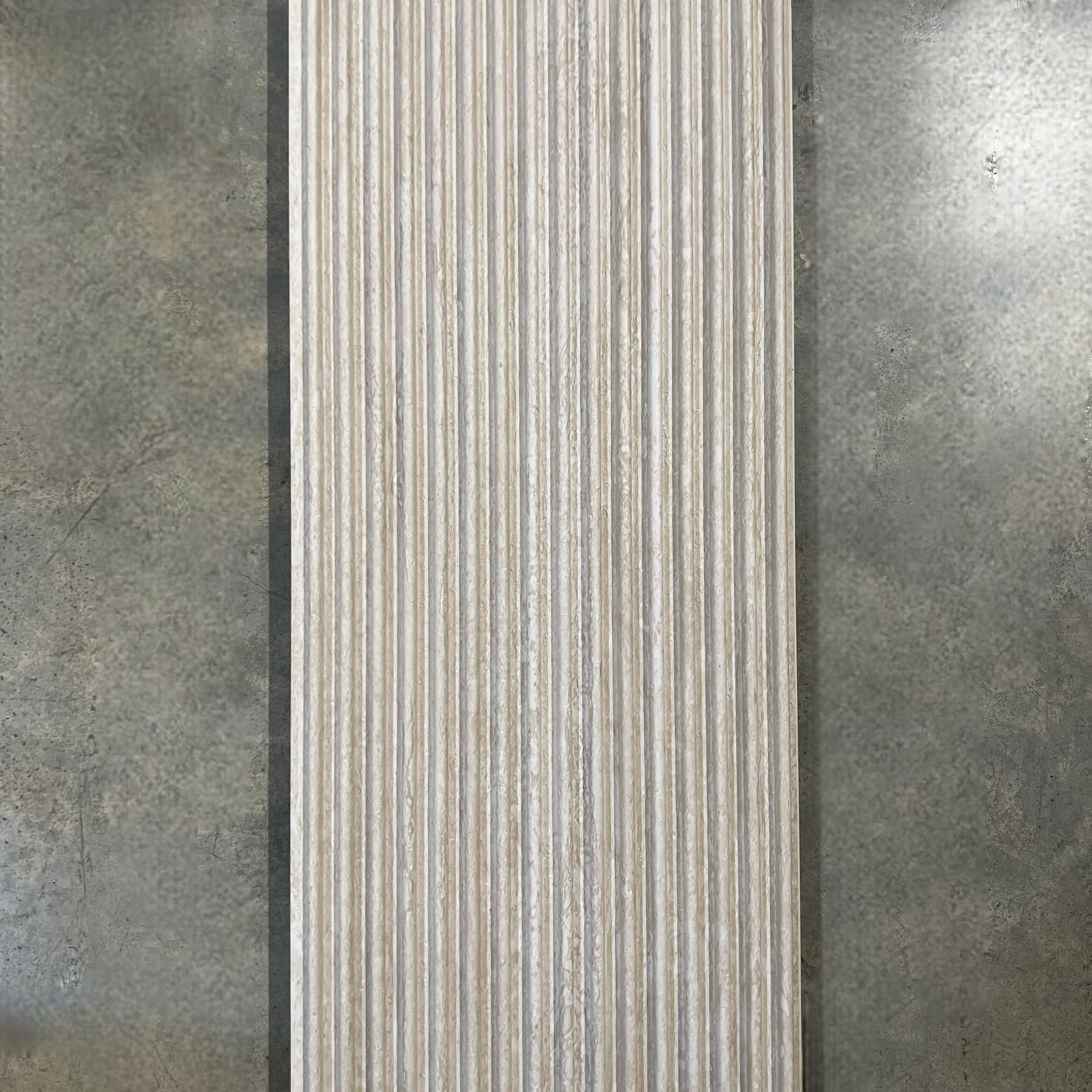 חיפוי קיר במראה מודרני דגם ״וויבס״ 16/290 טרוורטין- חדש! חיפוי קיר במראה מודרני דגם ״וויבס״ 16/290 טרוורטין- חדש!