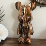 פסל דובי צבעוני יוקרתי דגם איקו