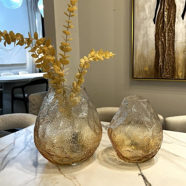 כד זכוכית אמבר אומברה מעוצב דגם איקו