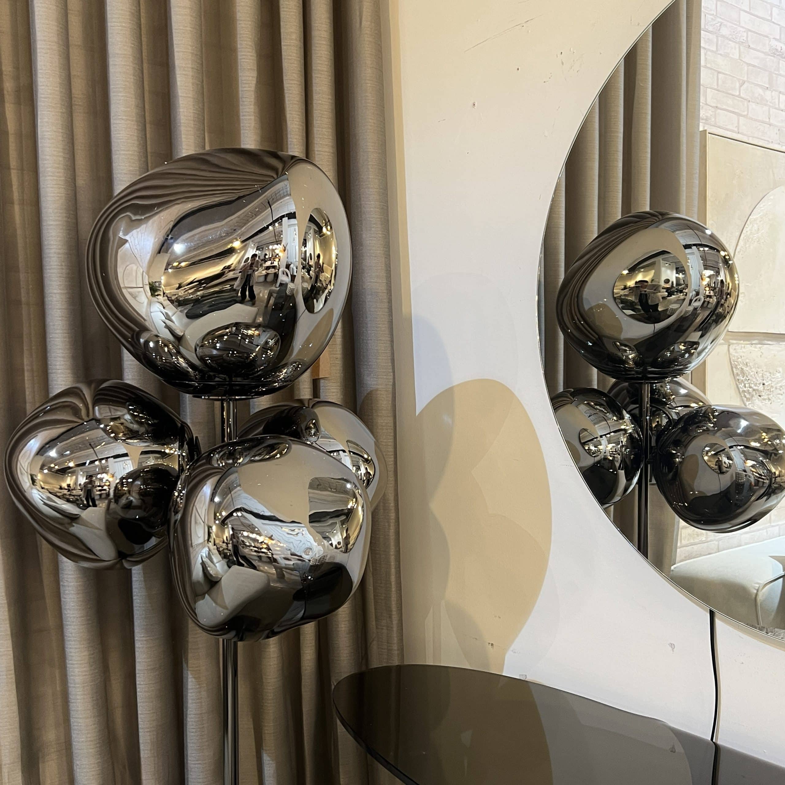 מנורה יוקרתית בראון באבלס רגל קונוס דגם איקו