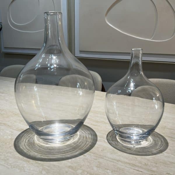 כד זכוכית רחב פיה צרה דגם איקו