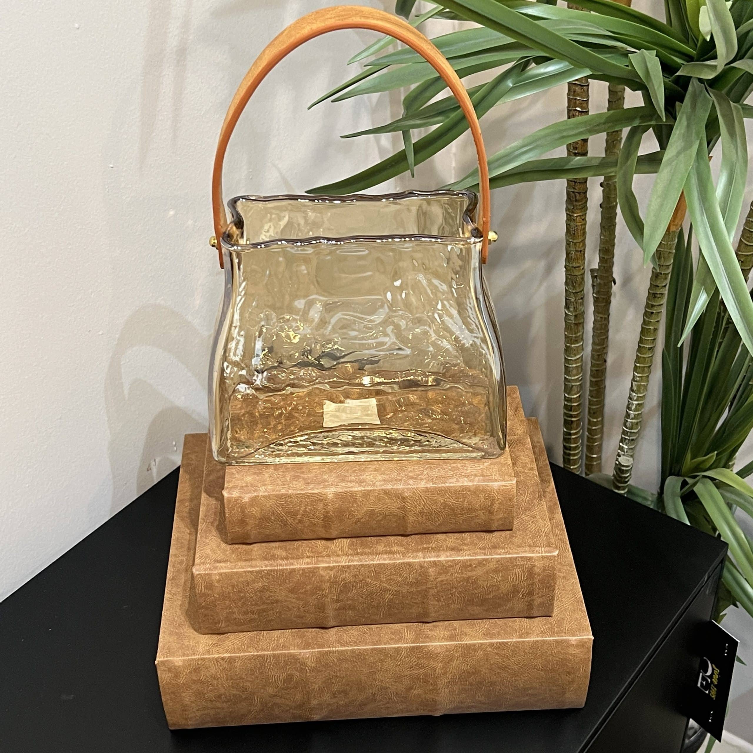 תיק זכוכית חומה דגם איקו