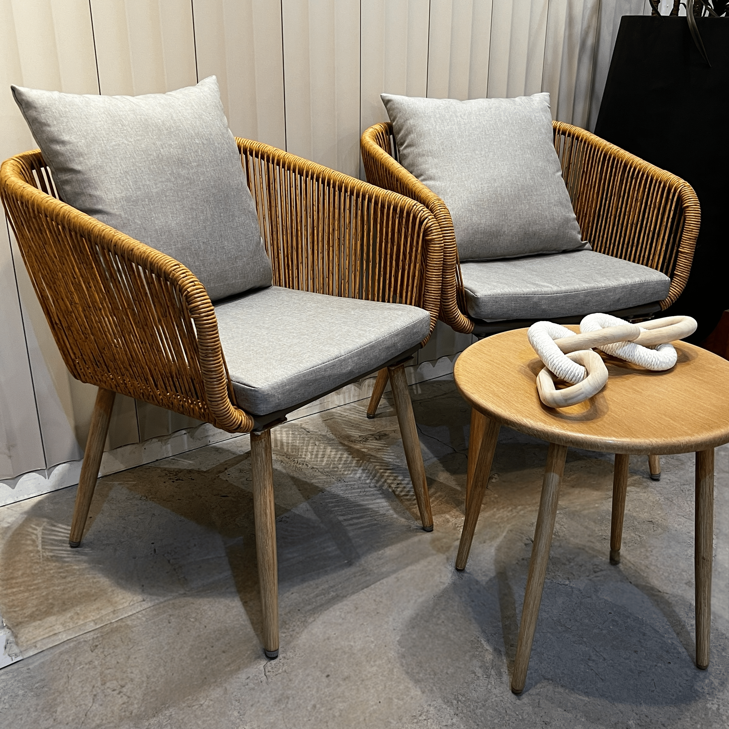 מערכת ישיבה חוץ 3 חלקים גוון אפור וראטן דגם טוסקנה ייבוא קאדו הום מערכת ישיבה חוץ 3 חלקים גוון אפור וראטן דגם טוסקנה ייבוא קאדו הום