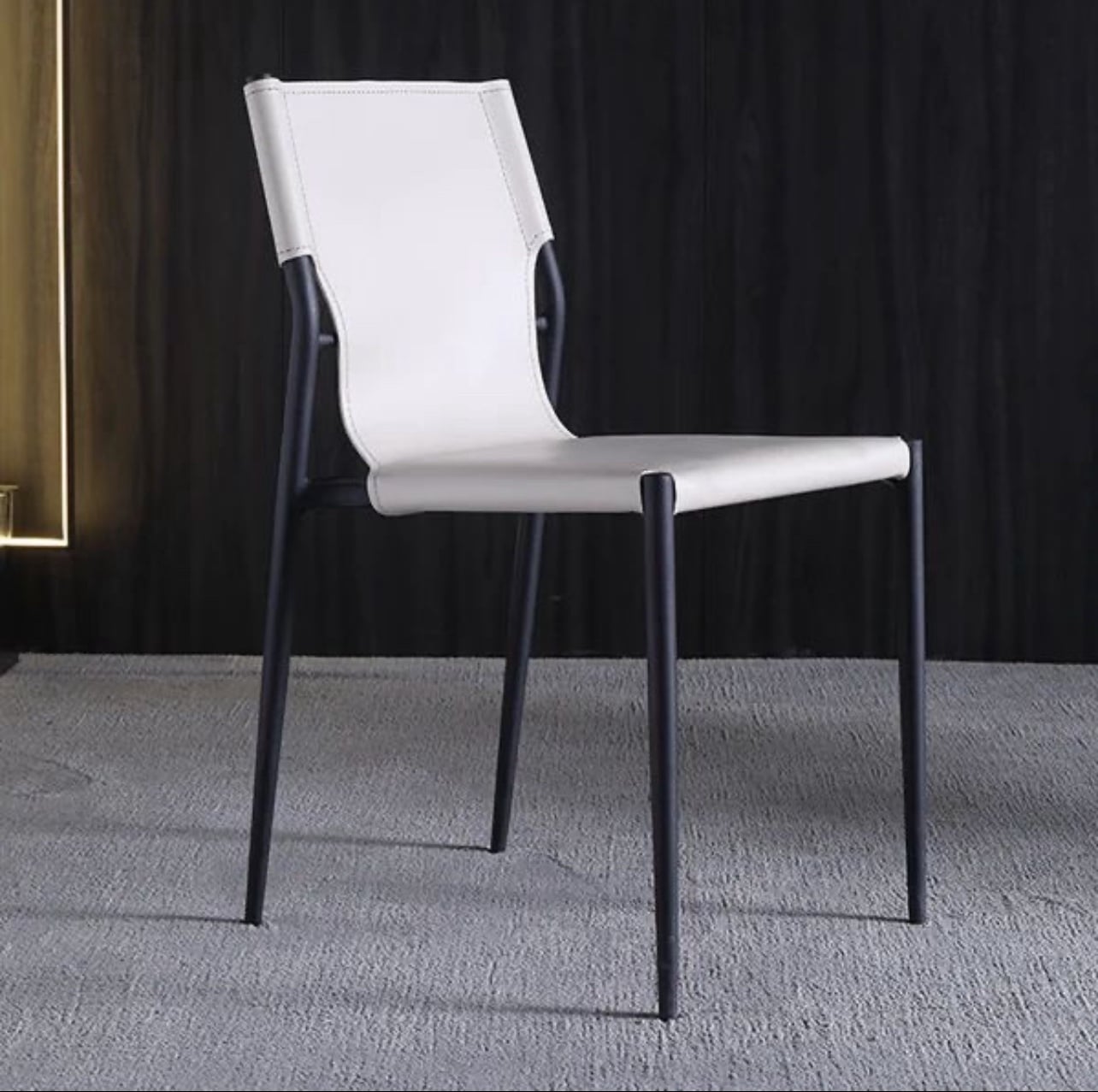 כיסא יוקרתי דמוי עור דגם סטפן - חיסול 4 אחרונים!!