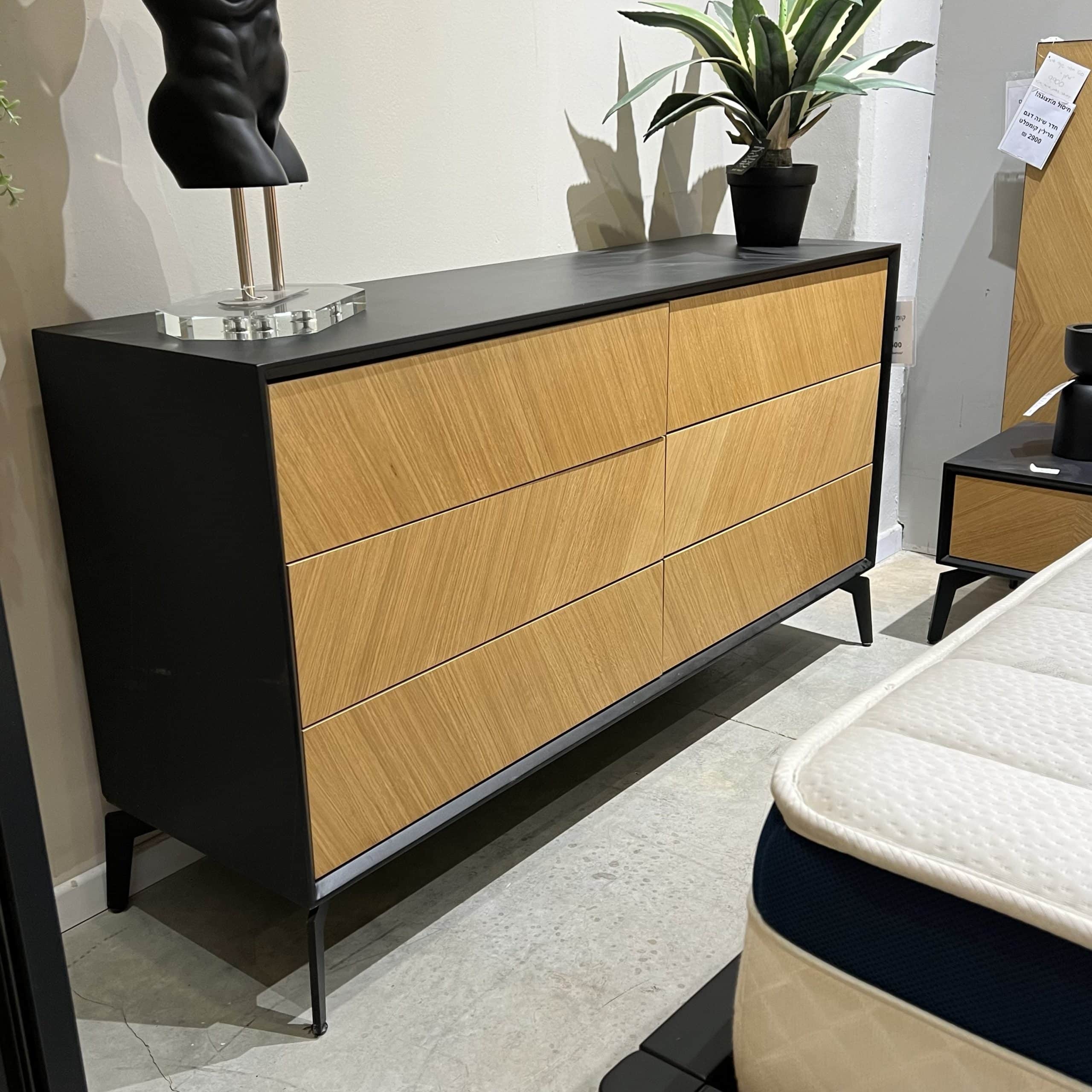 סט מלא!!>>חדר שינה יוקרתי דגם מרלין - חיסול מתצוגה!