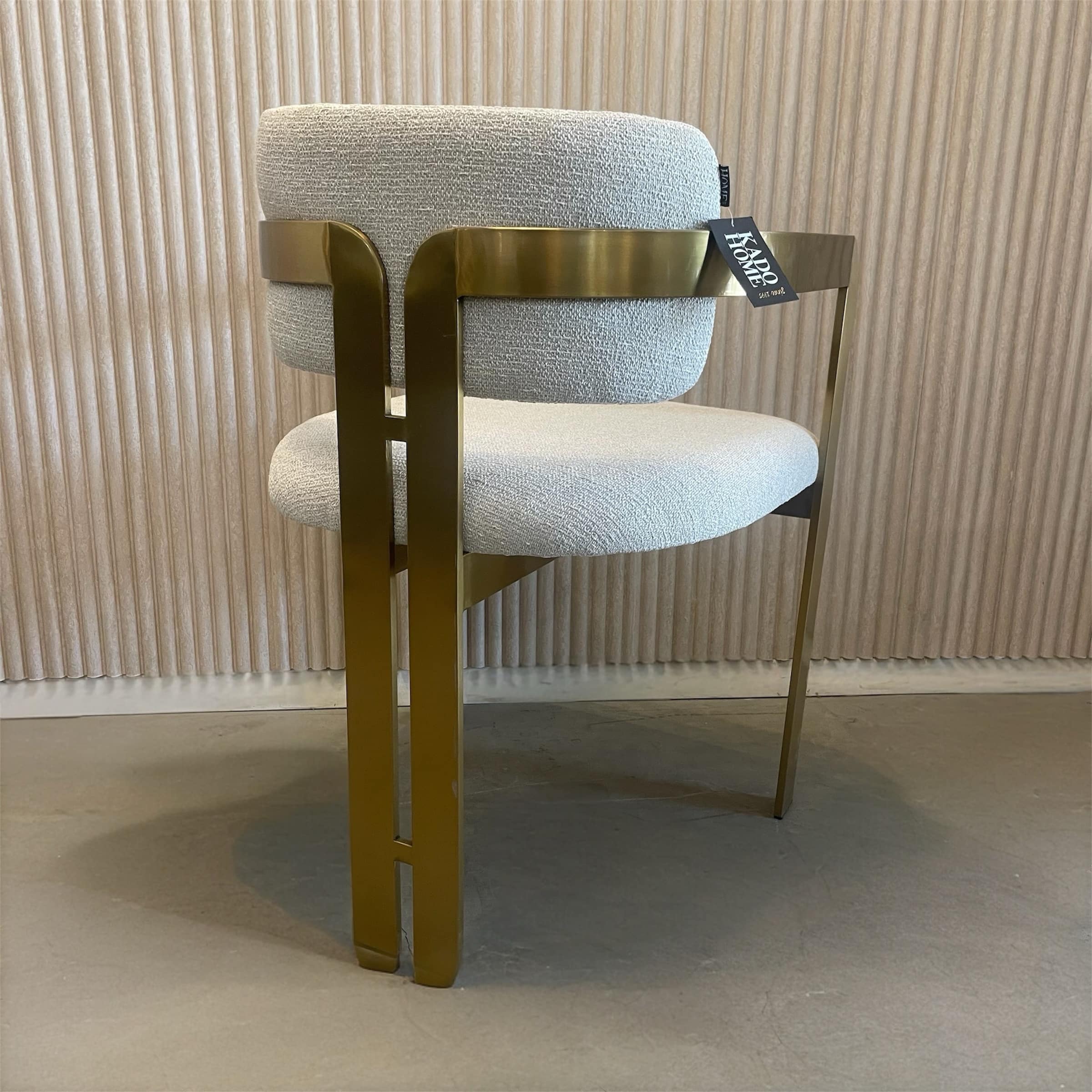 כסא אוכל יוקרתי רגל זהב בד אריג דגם מנדי כסא אוכל יוקרתי רגל זהב בד אריג דגם מנדי