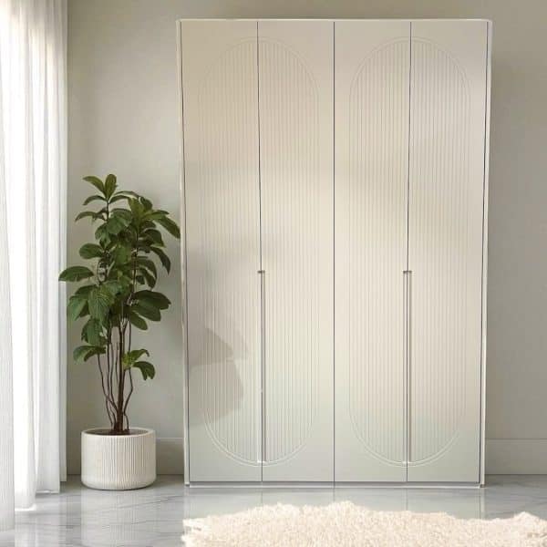 ארון דלתות יוקרתי דגם סופיה קשתות חריטה- נגרות בעיצוב אישי