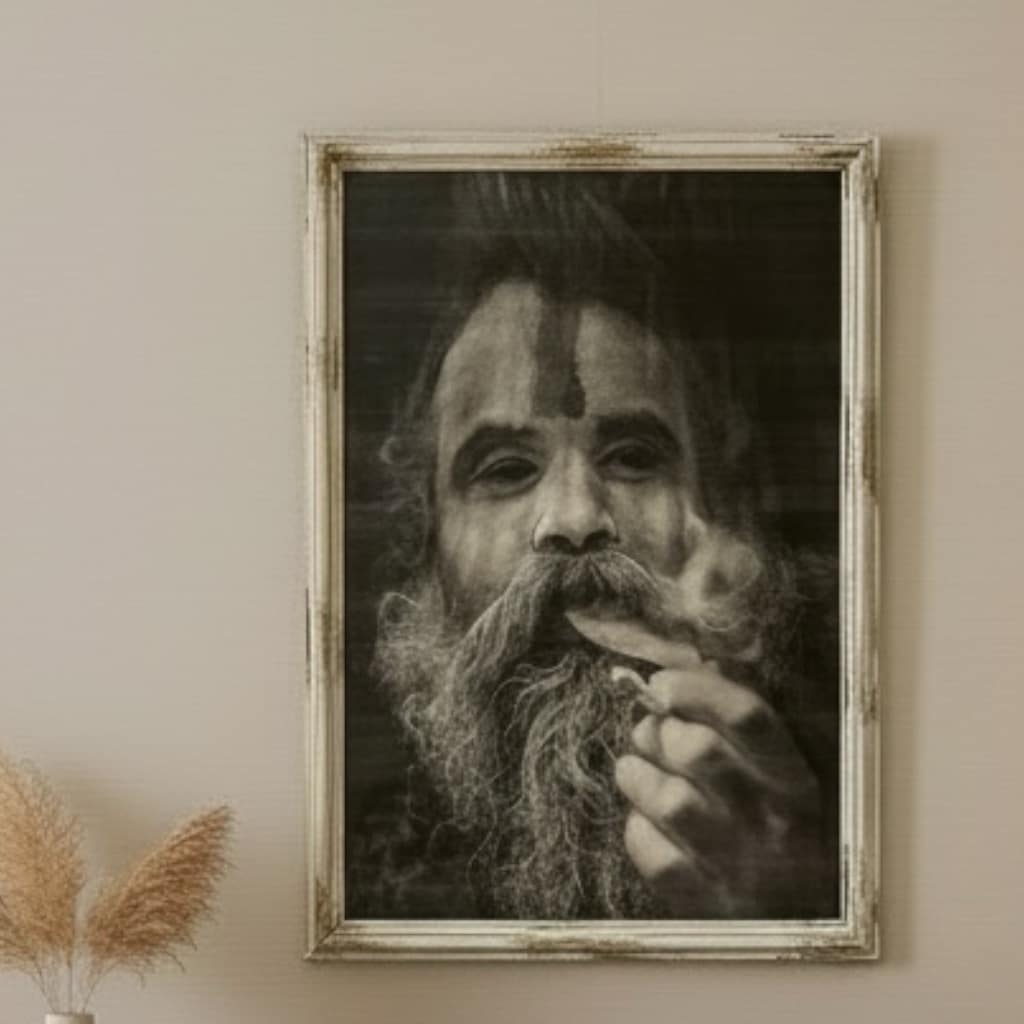 תמונה לקיר איש מעשן מקטרת דגם אמבסדור ייבוא קאדו הום תמונה לקיר איש מעשן מקטרת דגם אמבסדור ייבוא קאדו הום