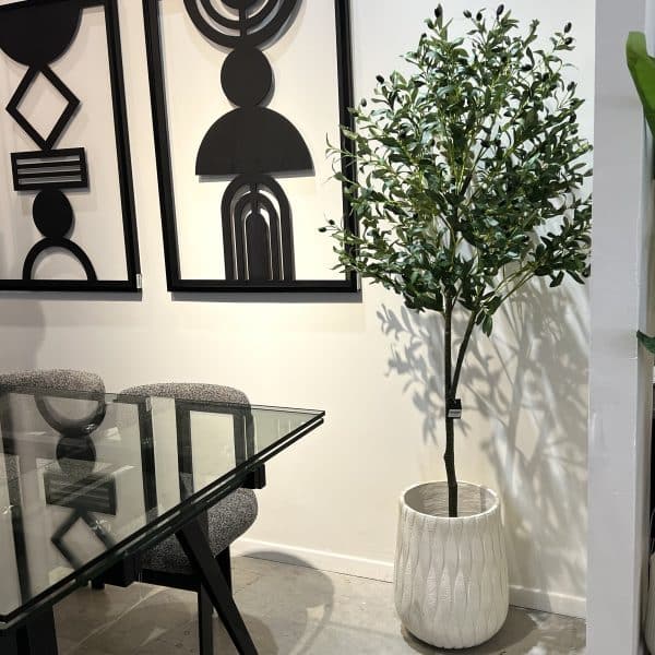 עץ עציץ זית ירוק גובה 170 דגם איקו