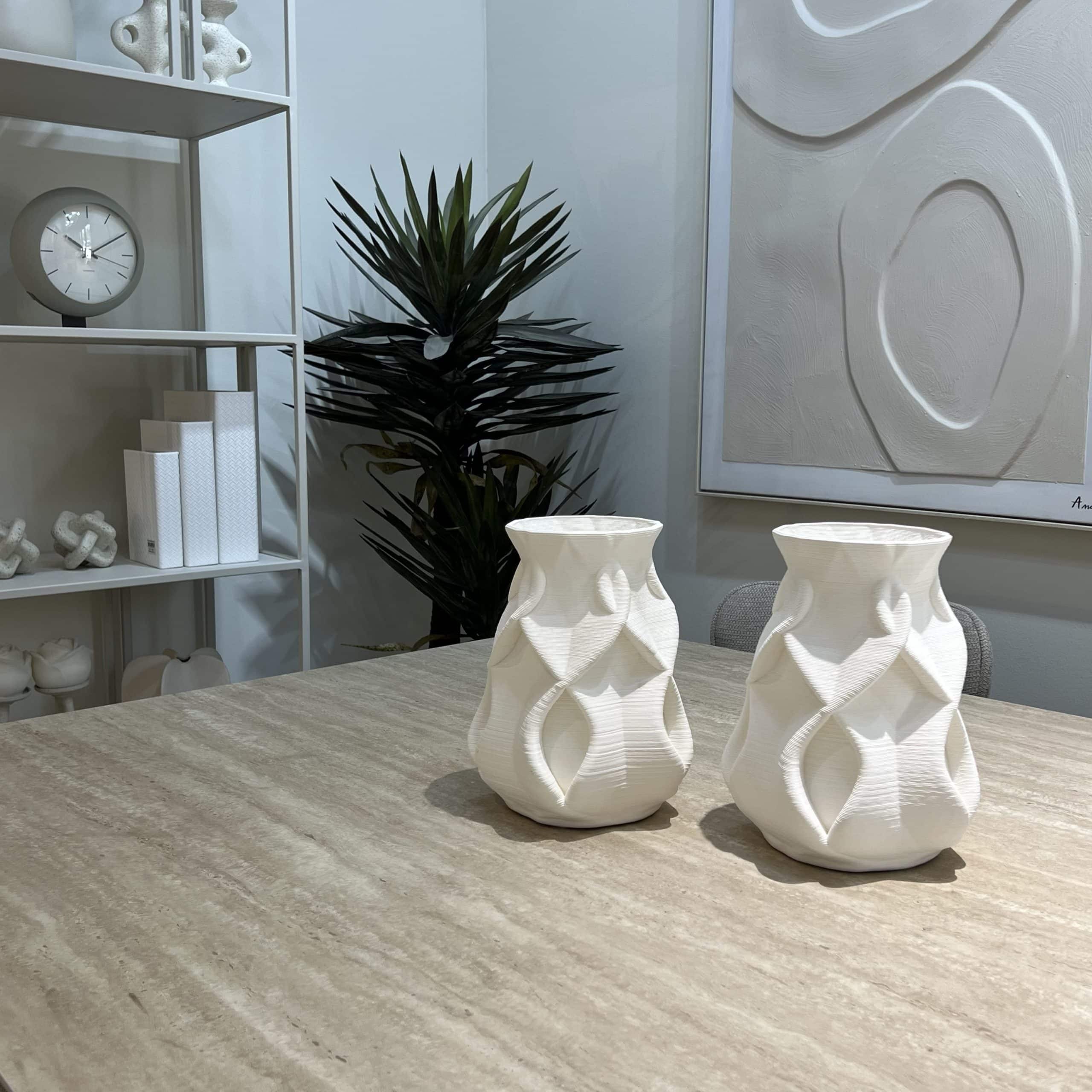 כד קרמיקה מודפסת תלת מימד דגם איקו כד קרמיקה מודפסת תלת מימד דגם איקו