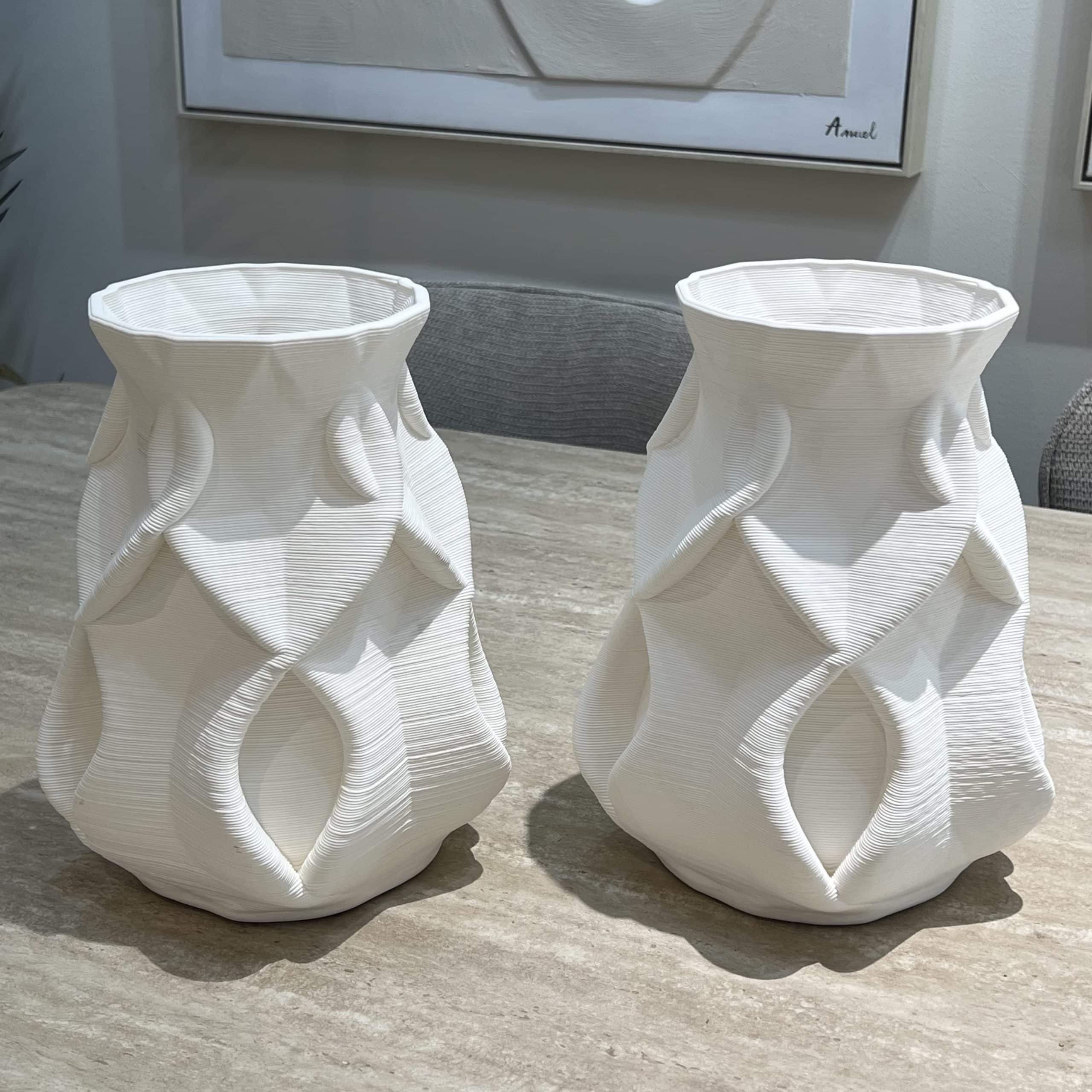 כד קרמיקה מודפסת תלת מימד דגם איקו כד קרמיקה מודפסת תלת מימד דגם איקו