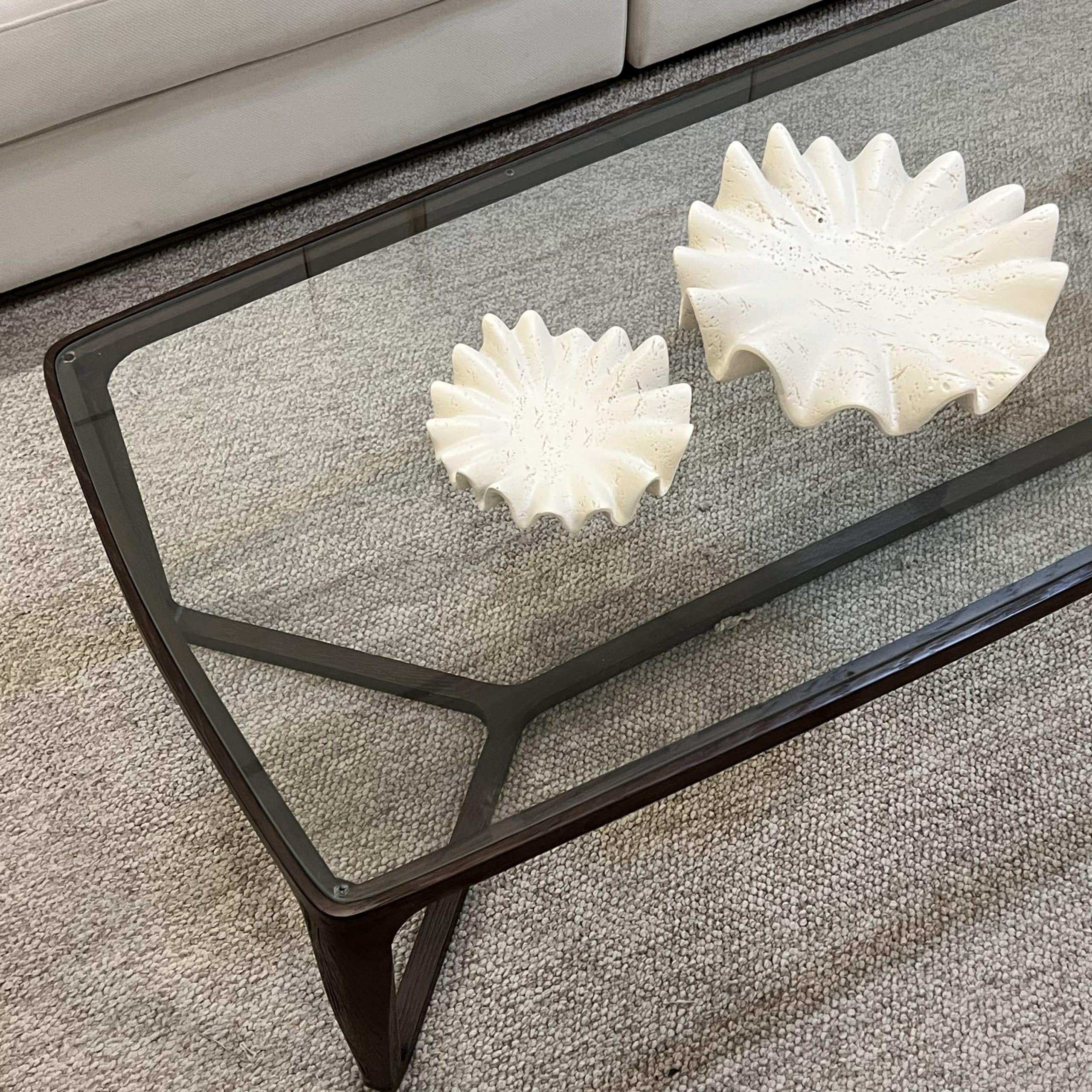 שולחן קפה הוואנה מלבן אגוז טופ זכוכית דגם לאו שולחן קפה הוואנה מלבן אגוז טופ זכוכית דגם לאו