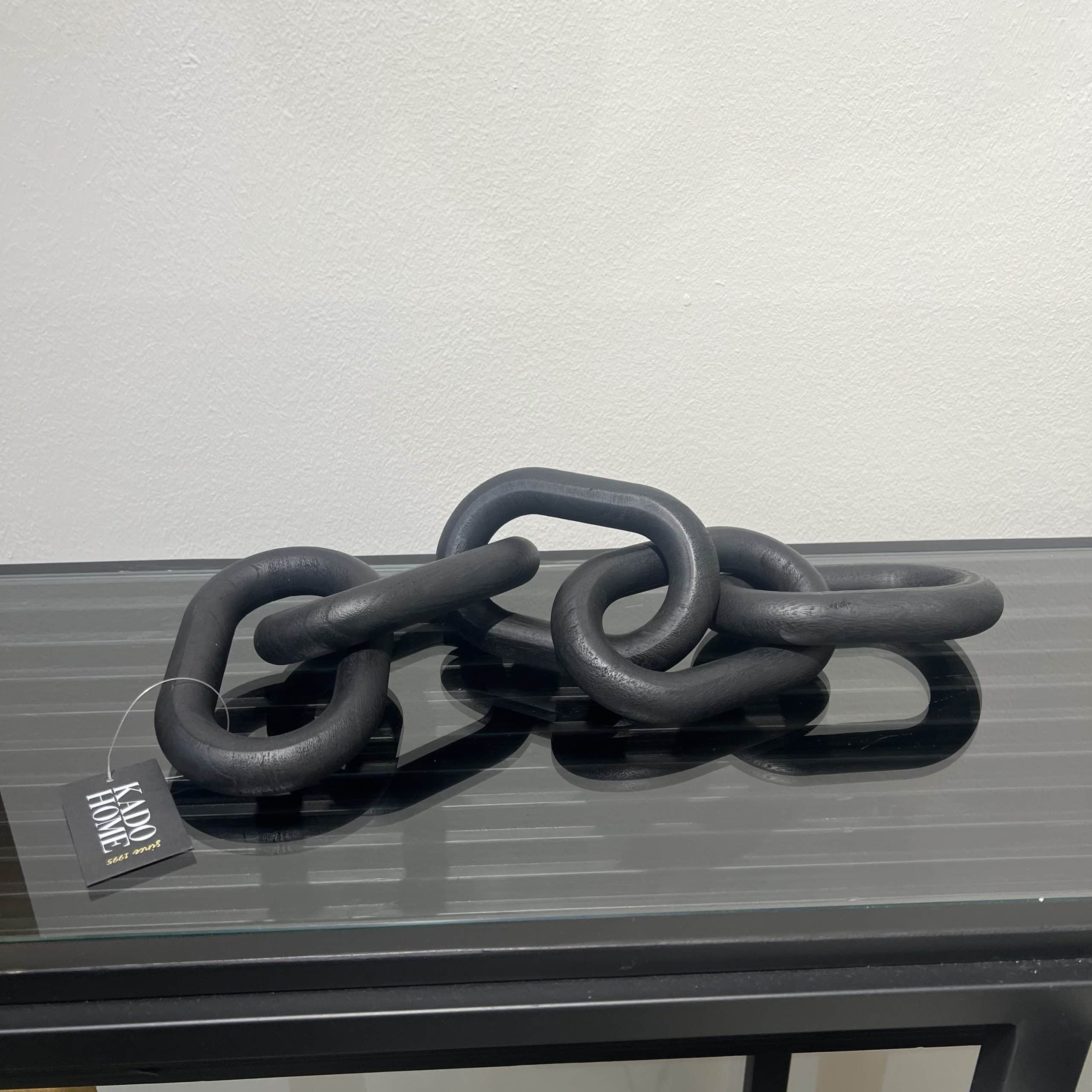 לולאות עץ שחור דגם איקו לולאות עץ שחור דגם איקו