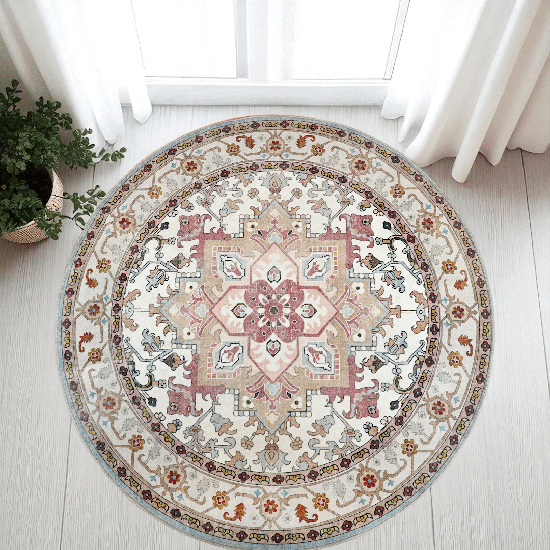 שטיח מנטה בז דגם קאוליפה איזיקלין- SALE!! שטיח מנטה בז דגם קאוליפה איזיקלין- SALE!!