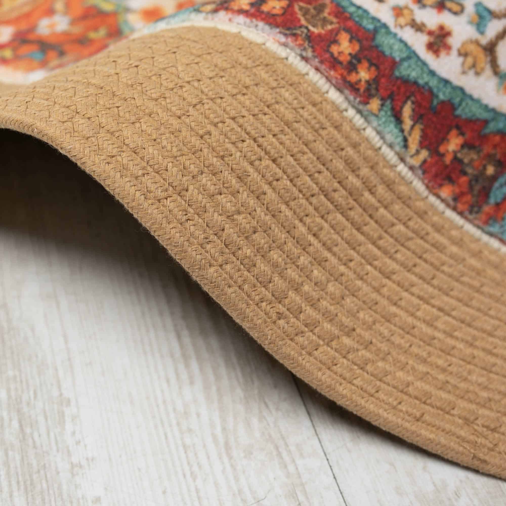 שטיח חבל וינטאג׳ דגם אינדיגו חבל חמרה 120סמ - SALE! שטיח חבל וינטאג׳ דגם אינדיגו חבל חמרה 120סמ - SALE!