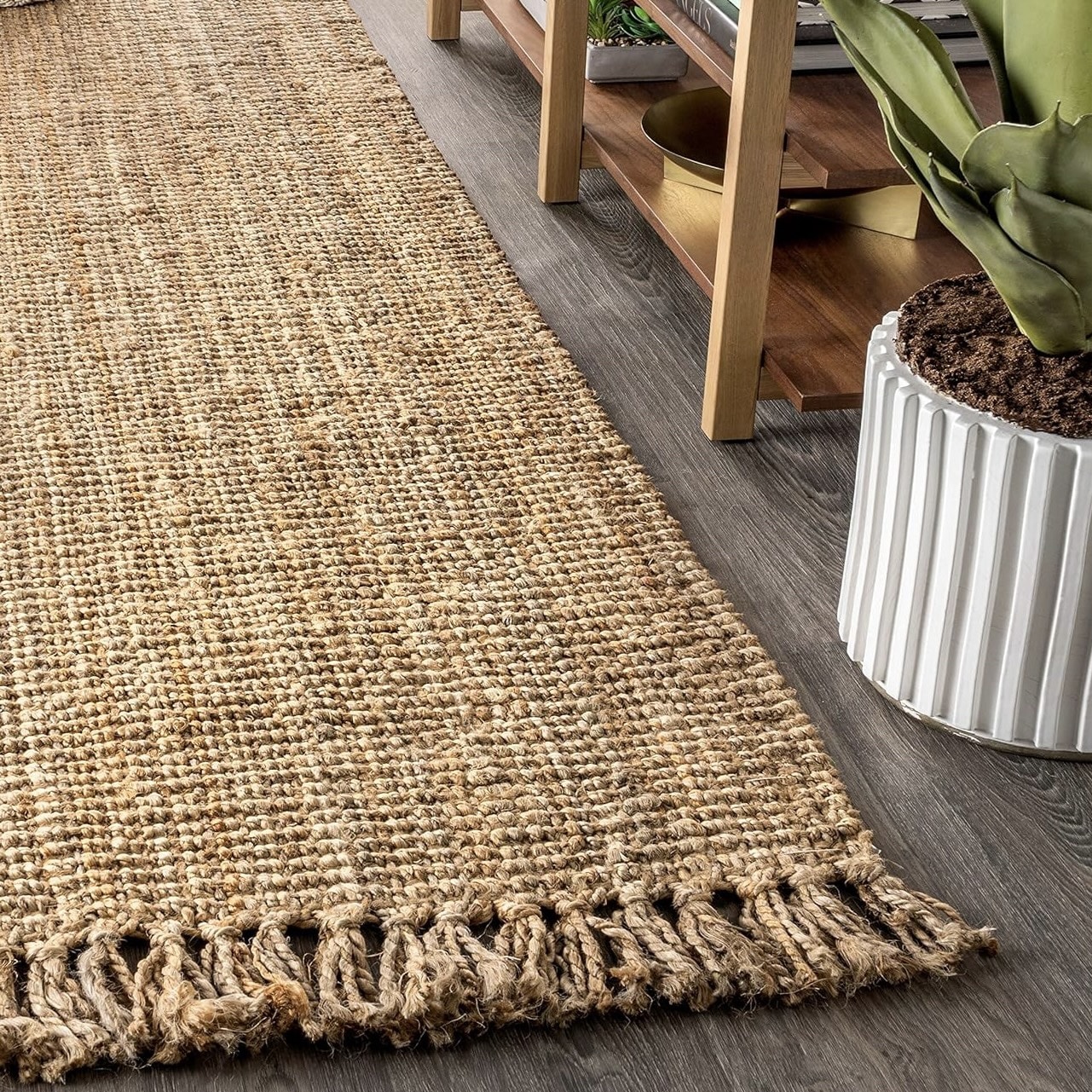 שטיח חבל בוקלה דגם אנגלו בסגנון טבעי שטיח חבל בוקלה דגם אנגלו בסגנון טבעי