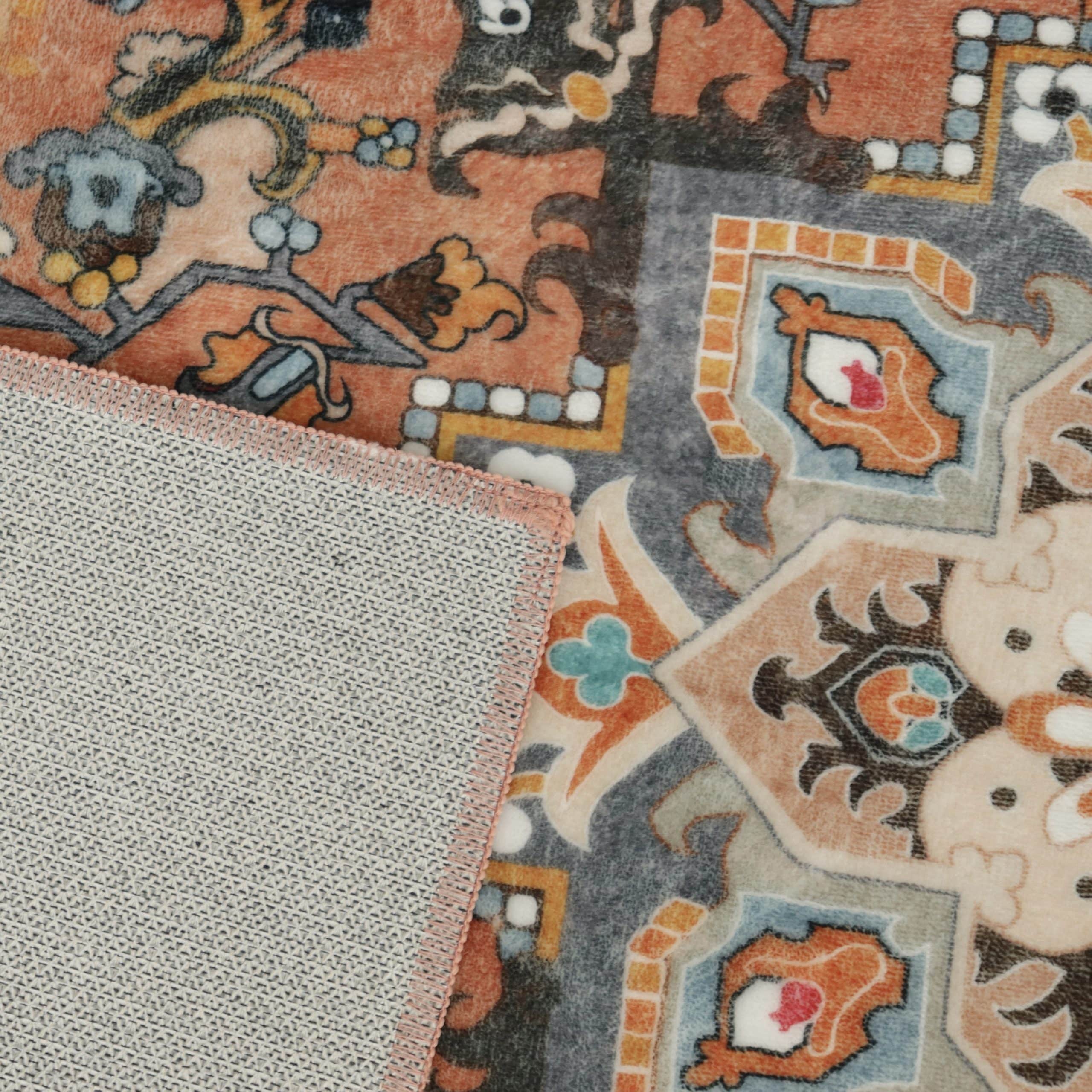 שטיח טרקוטה בז דגם קאוליפה איזיקלין- SALE!! שטיח טרקוטה בז דגם קאוליפה איזיקלין- SALE!!