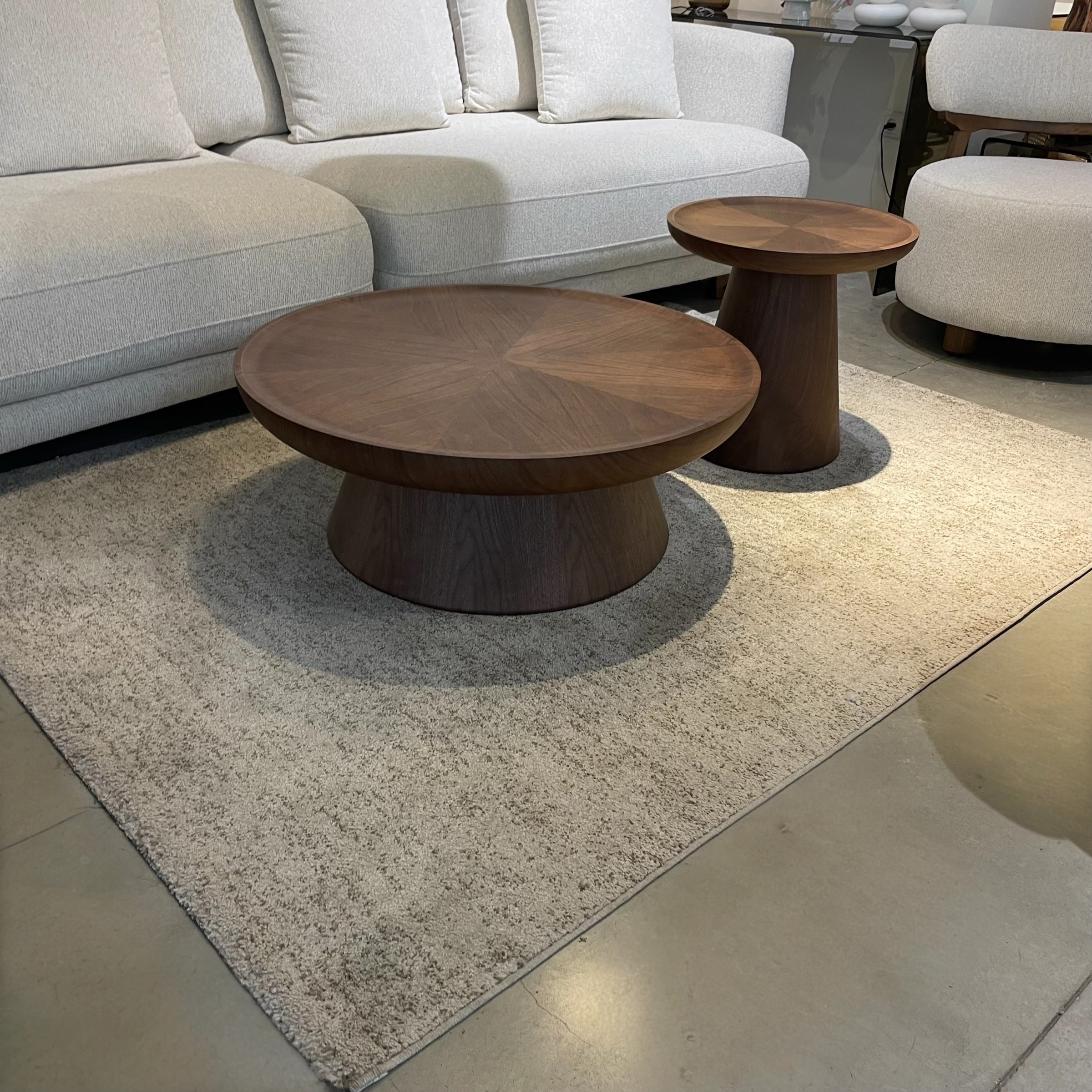 שטיח רך ומעוצב דגם אורטל מונקו 160/230 קרם חום