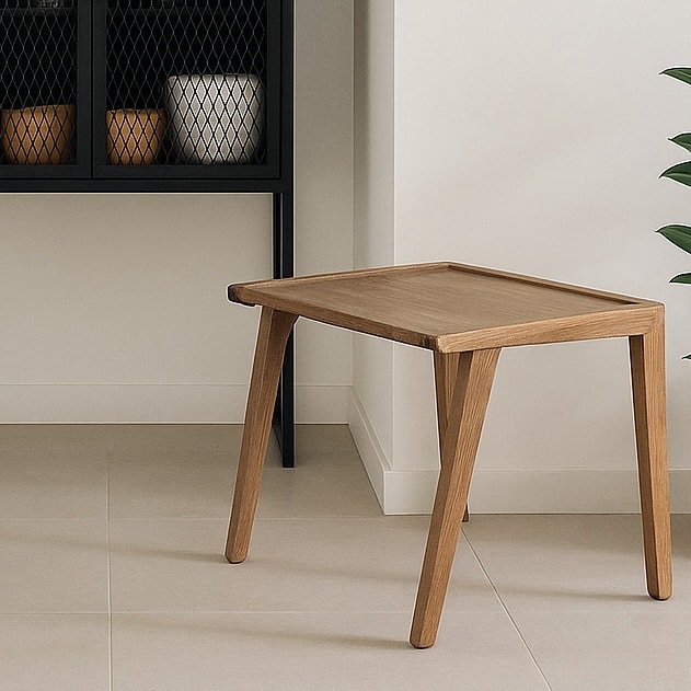 שולחן צד מרובע עץ כהה ייבוא קאדו הום | חיסול! שולחן צד מרובע עץ כהה ייבוא קאדו הום | חיסול!