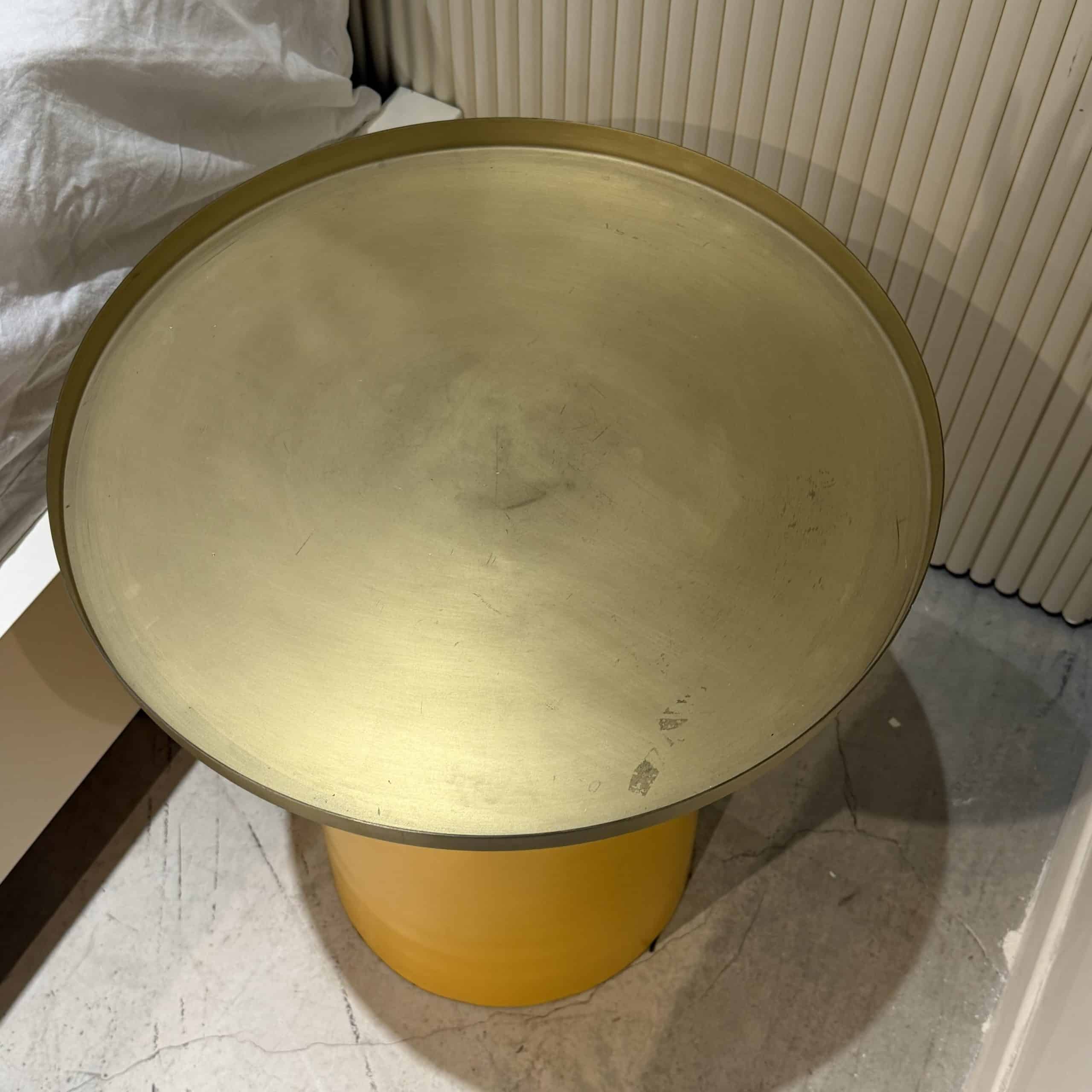 שולחן אייקון מאסטרד טופ בראס - חיסול מתצוגה!