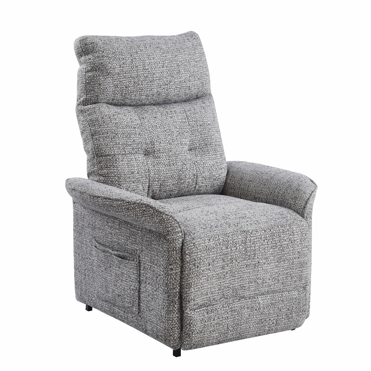 כורסא קומפורט ריקליינר טלוויזיה מפנקת גב רגליים אריג אפור דגם לוסי כורסא קומפורט ריקליינר טלוויזיה מפנקת גב רגליים אריג אפור דגם לוסי