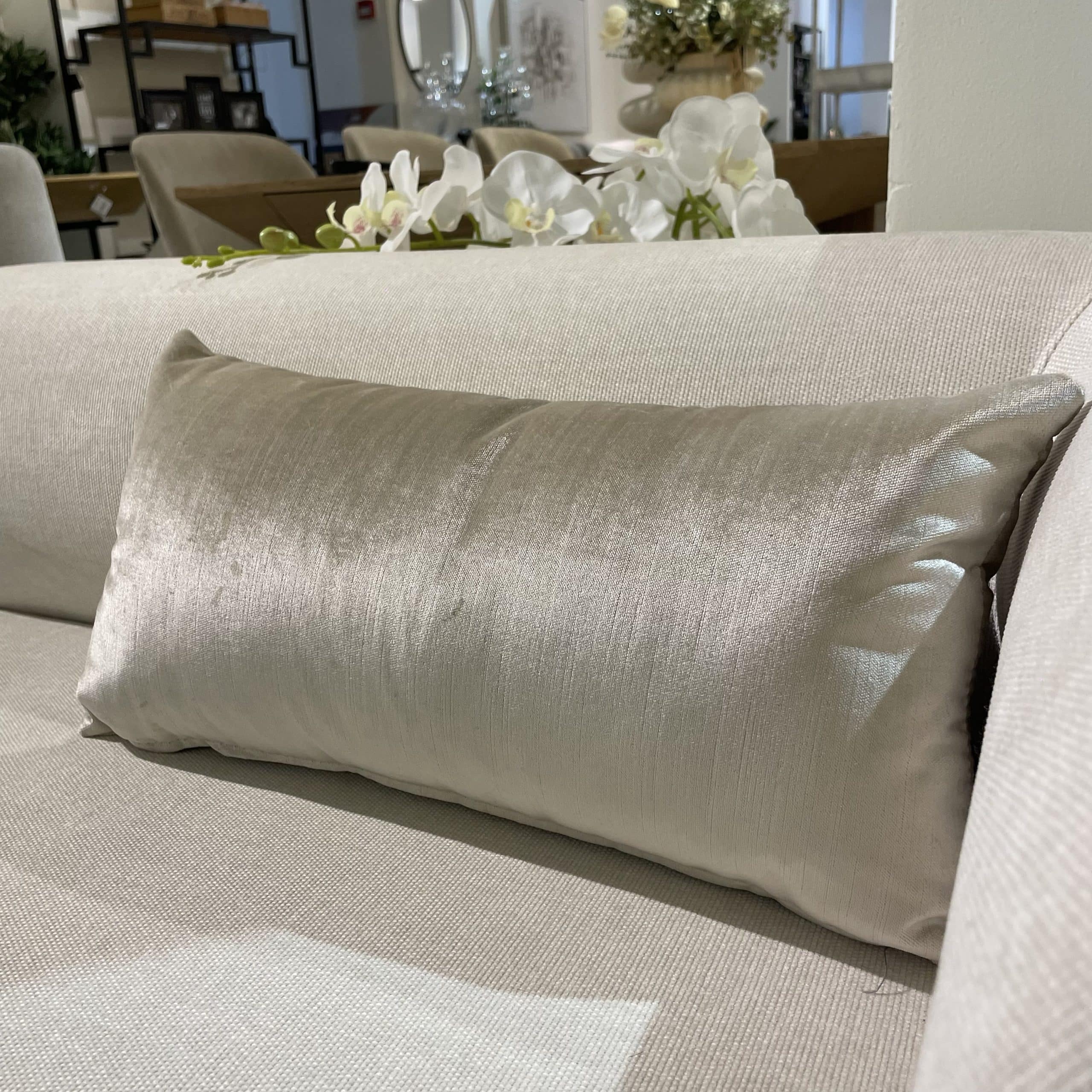 כרית מלבנית שמפניה 50/25 ס״מ - אחרונה!