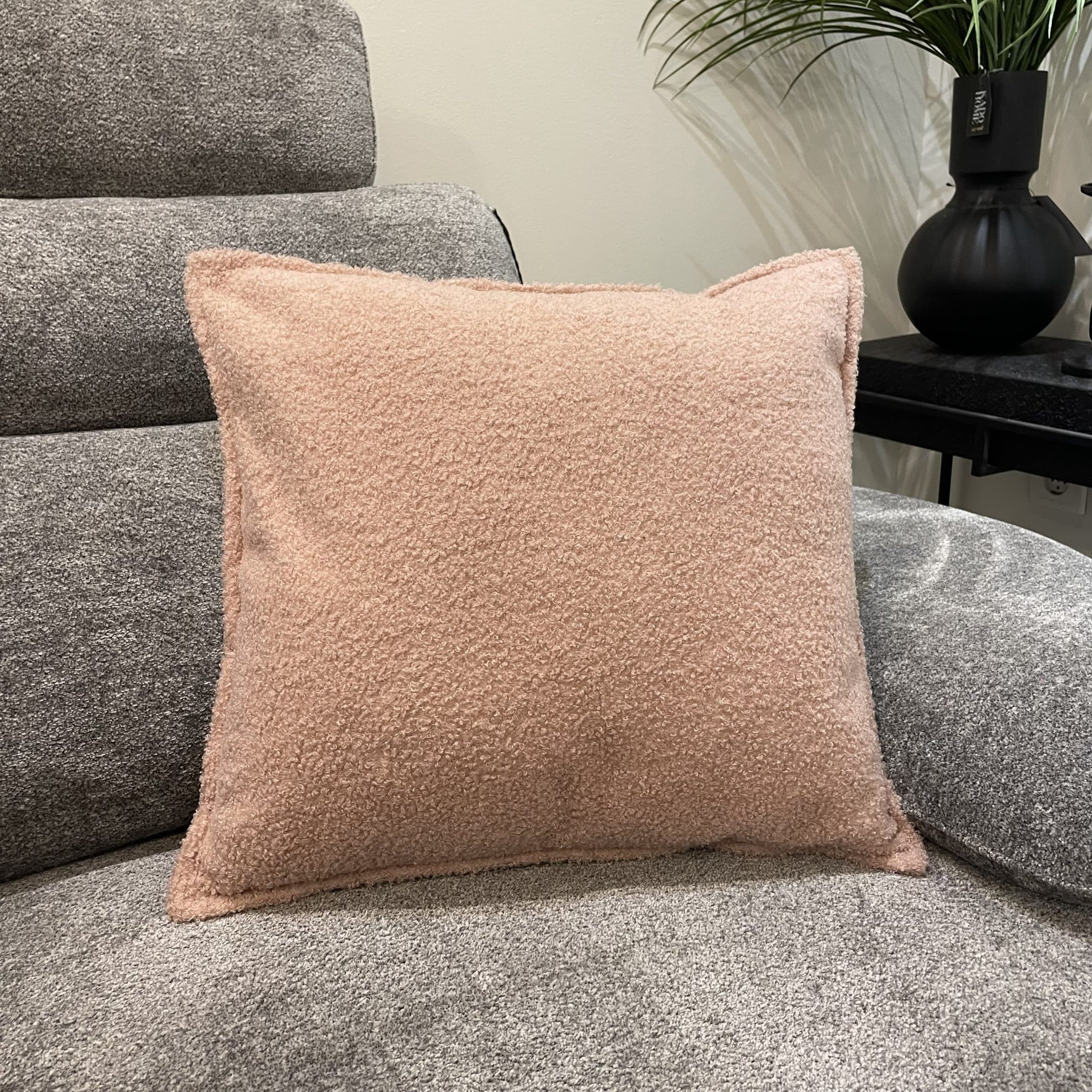 כרית בוקלה ורוד 50/50 דגם נויה - אחרונה !