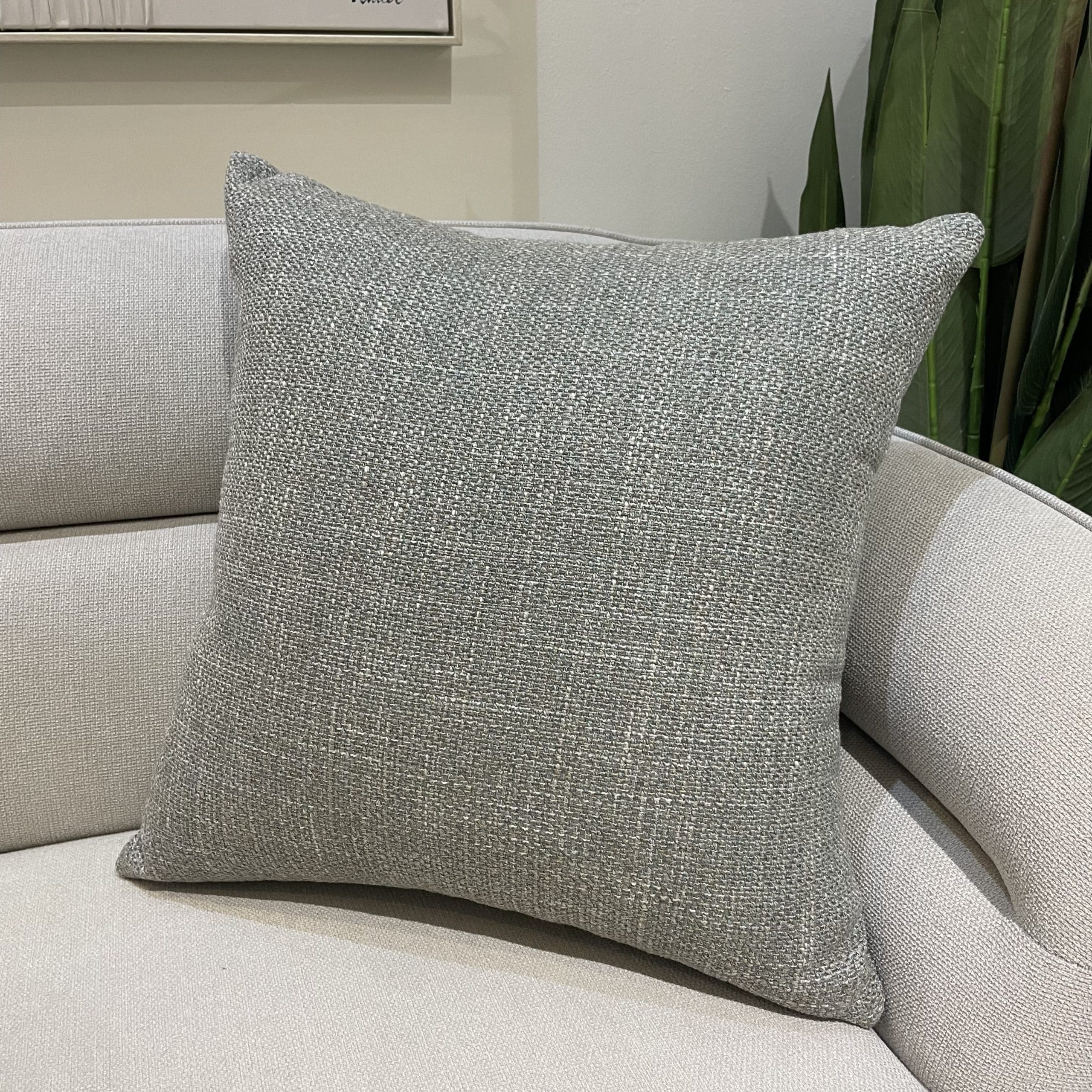 כרית נוי אבן טורקיז 50/50 - אחרונה!