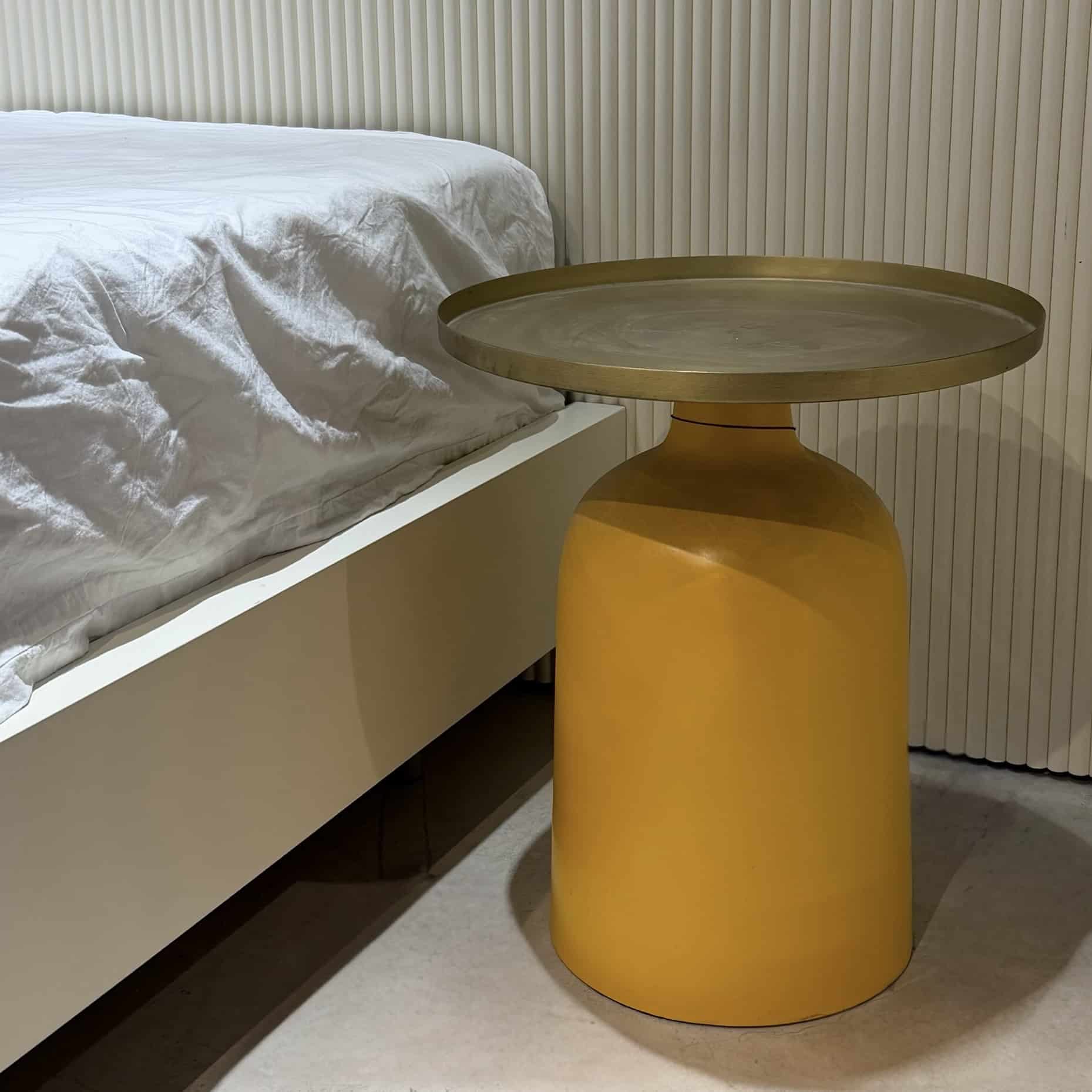 שולחן אייקון מאסטרד טופ בראס - חיסול מתצוגה!