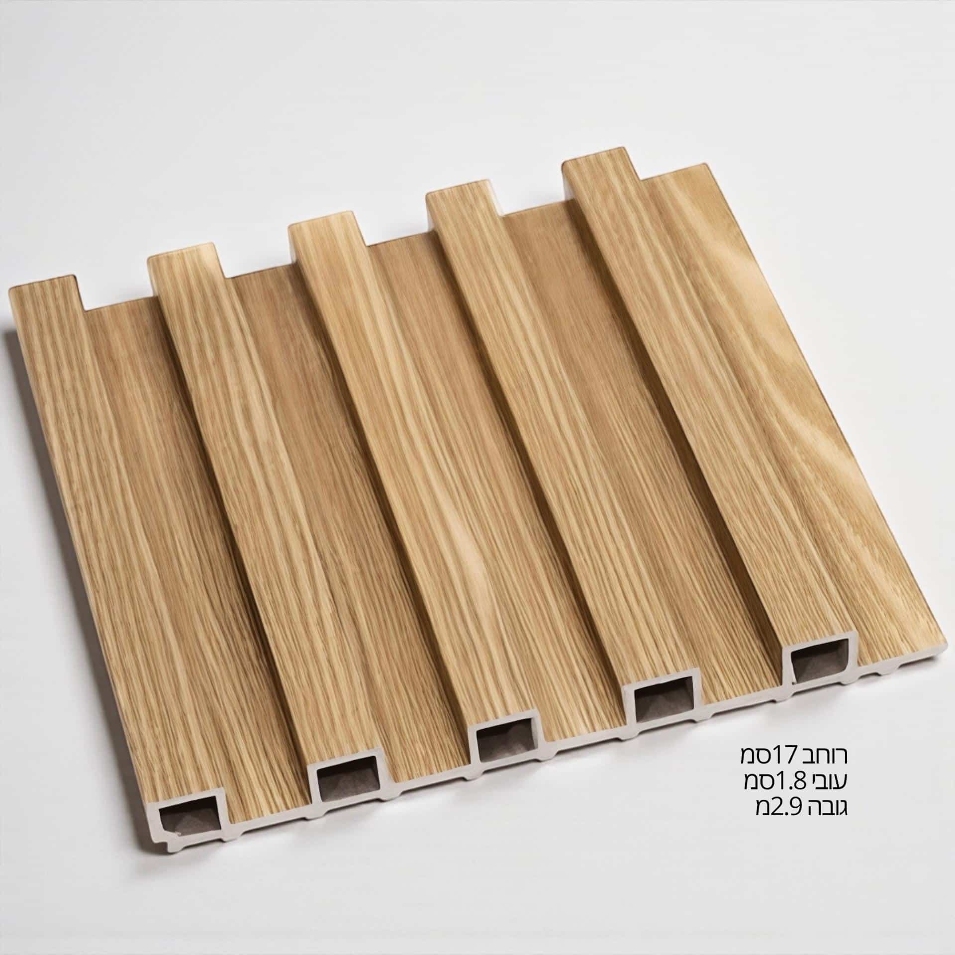 חיפוי קיר מודרני דגם קלאסי בגוון אלון 17/290 - חדש!