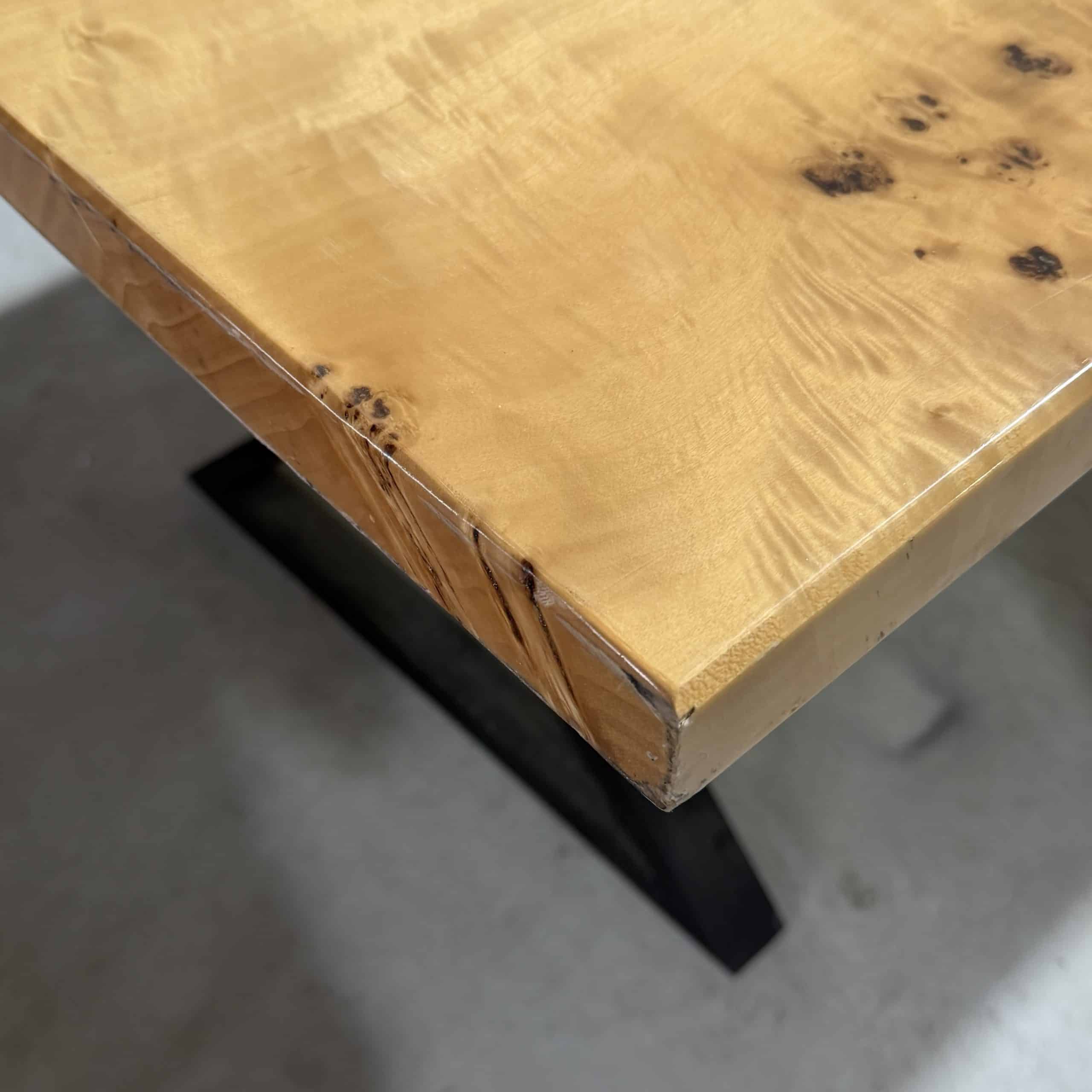 שולחן אוכל מעוצב גזע אפוקסי 170/93 - חיסול עודפים!