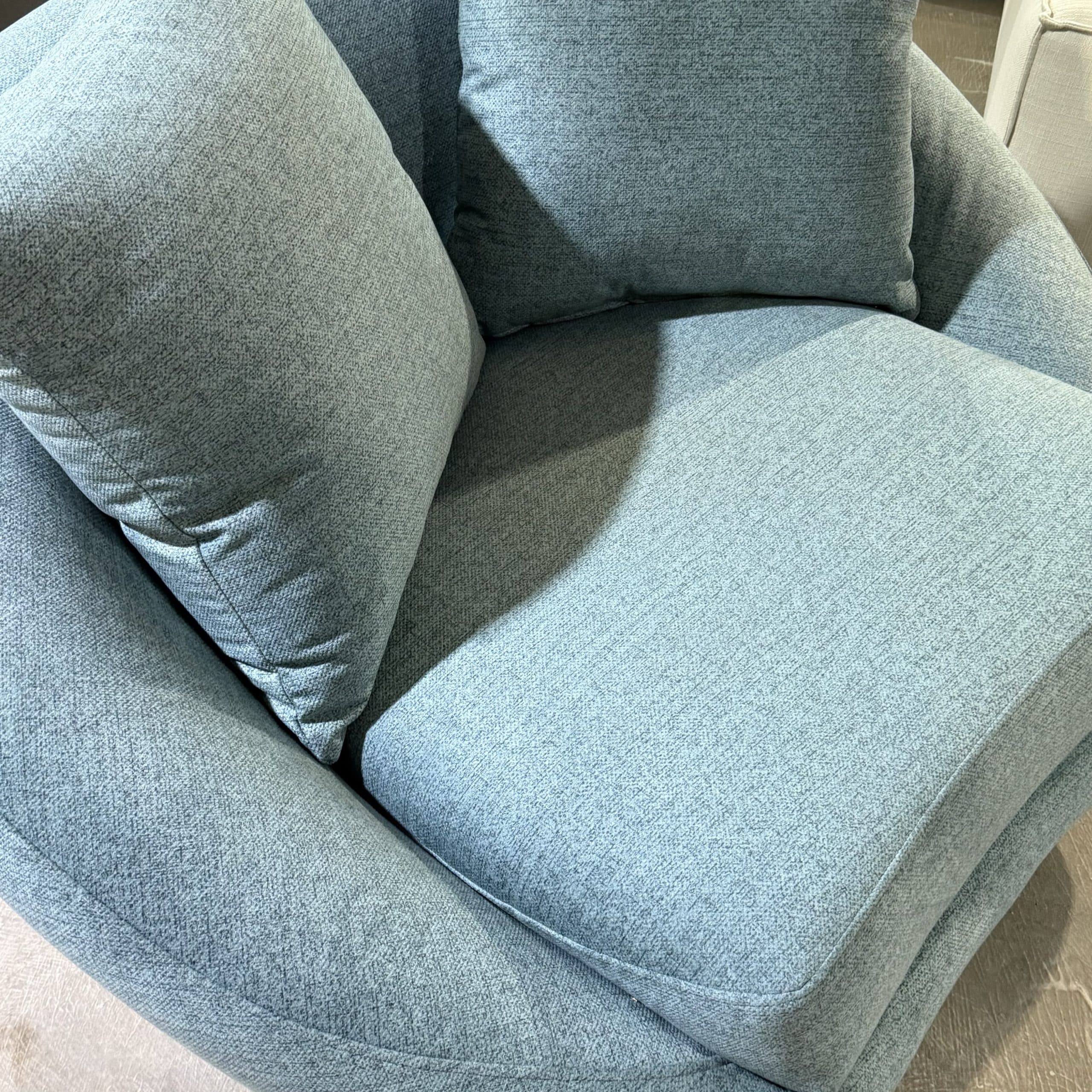 כורסא מעוצבת פנדה בד טורקיז - חיסול עודפים!!