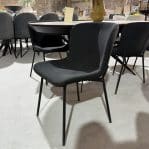 כיסא פינת אוכל דגם 22009 שחור - חיסול אחרונים במלאי!