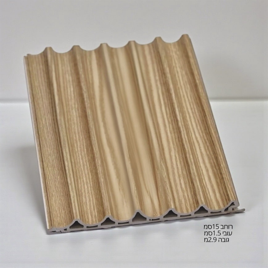 חיפוי קיר אלון פולימרי שפיץ 15/290 - חדש במלאי!
