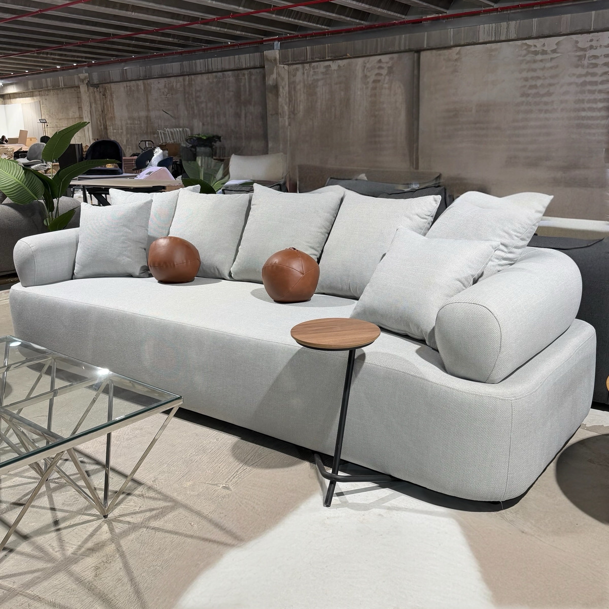 ספת ענן דגם 105 בבד אריג אבן -חיסול מעודפים! ספת ענן דגם 105 בבד אריג אבן -חיסול מעודפים!