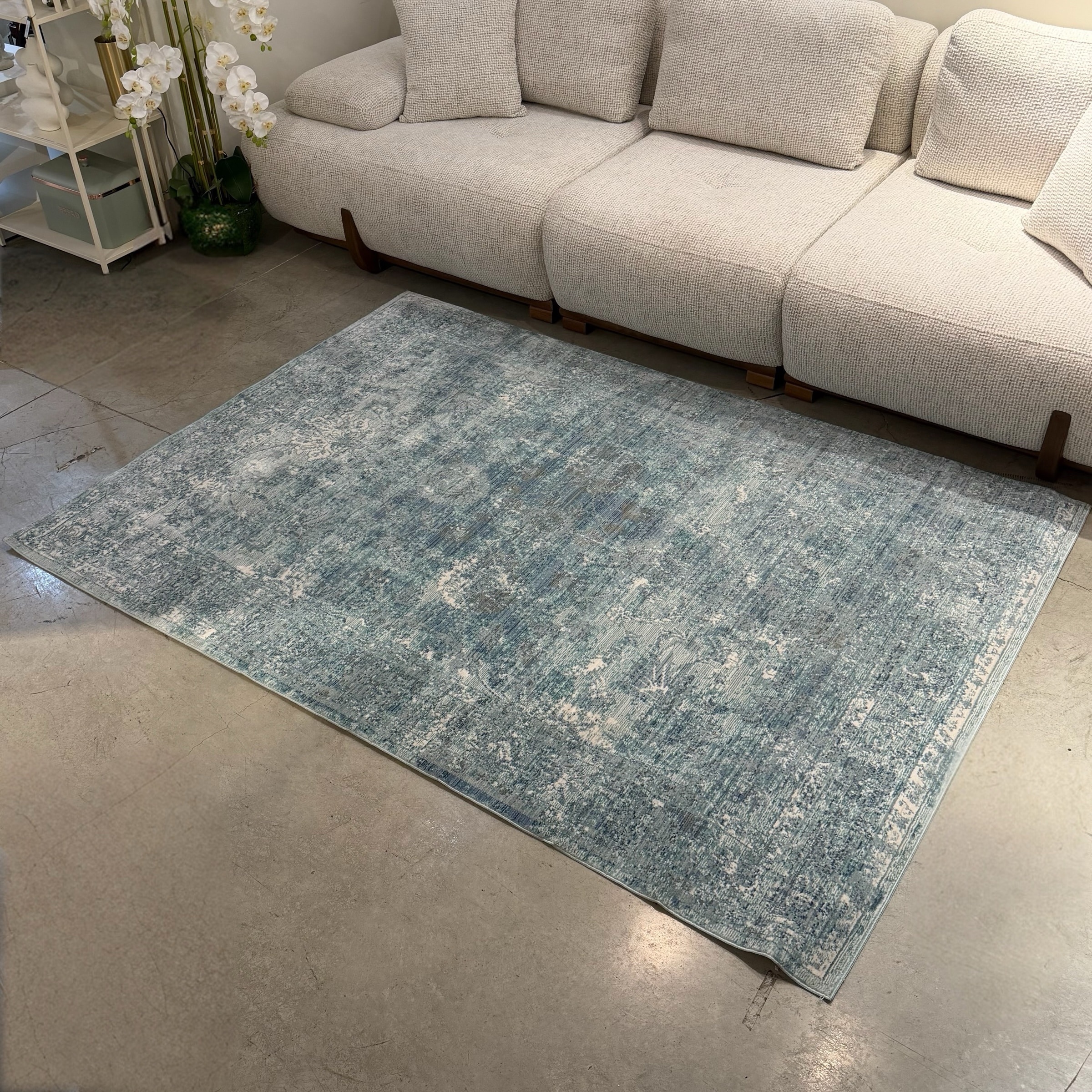 שטיח מעוצב טורקיז 160/230 דגם ירושלים אחרון! שטיח מעוצב טורקיז 160/230 דגם ירושלים אחרון!